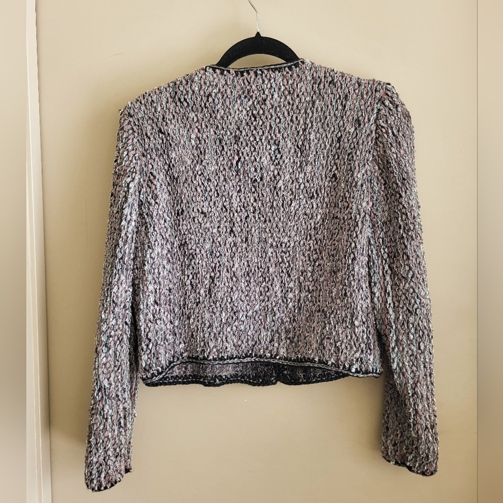 Capriccio by Estelle Gracer Heavy Textured Bouclé Jacket (1997)
