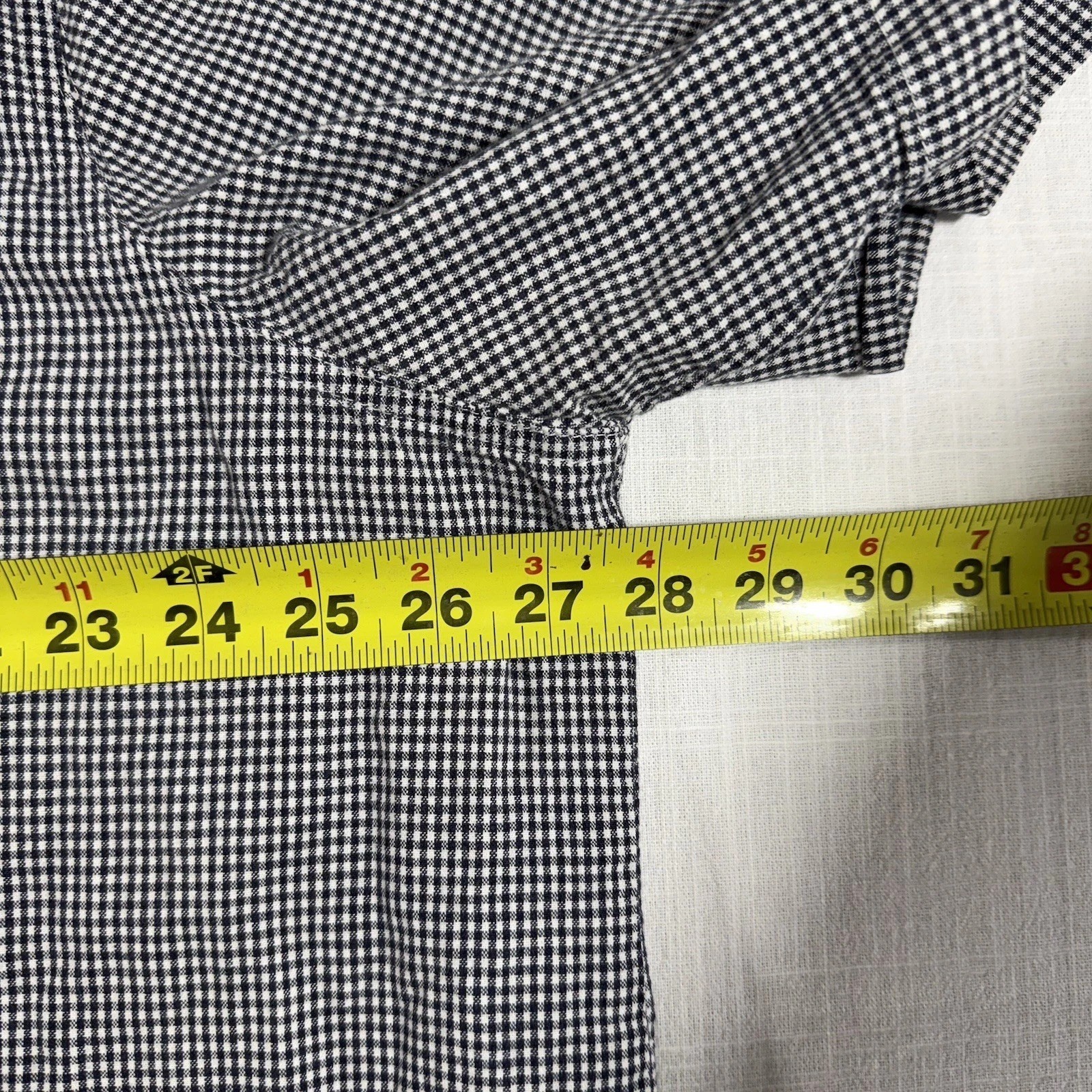 VTG Looney Tunes Toons Tweety Bird Shirt Button Down Gingham Women’s 26/28W