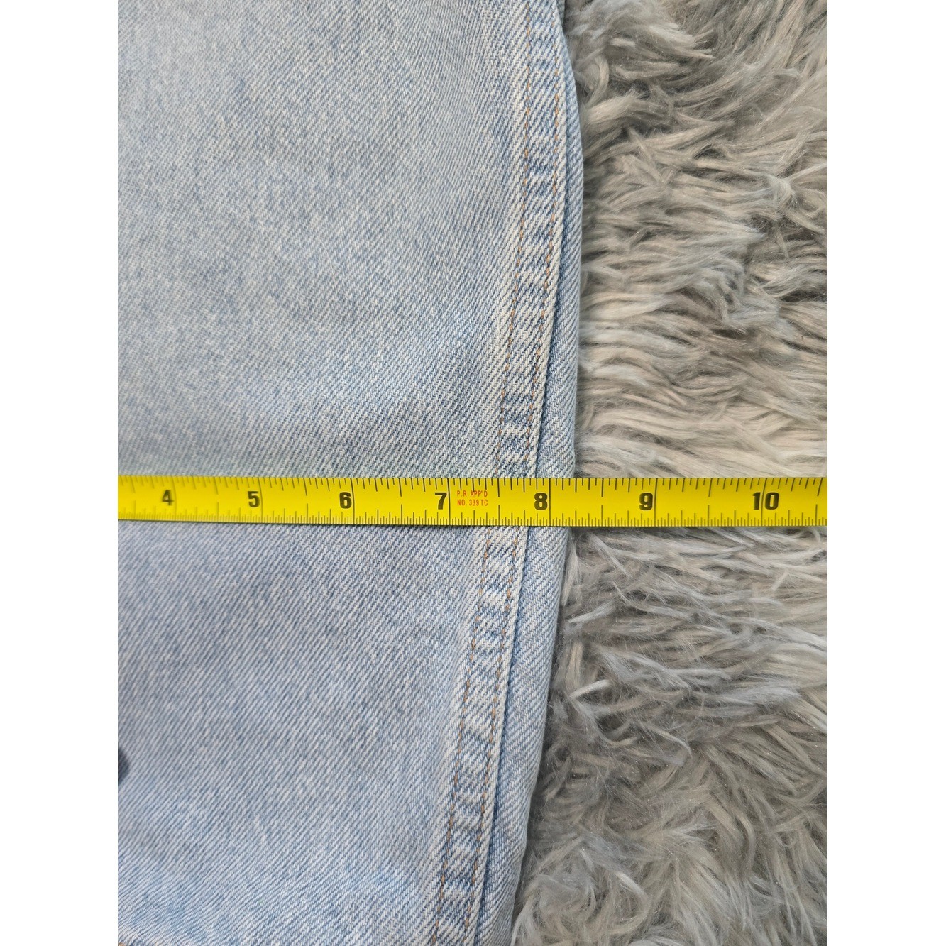 Vintage L.L. Bean Light Blue Petite Relaxed Fit Jeans, Size 10P