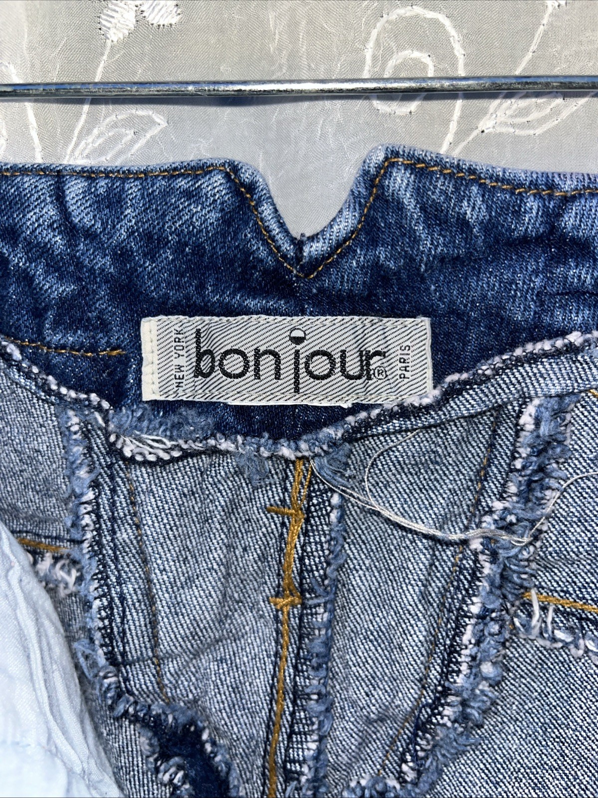 VTG Bonjour Jeans “bows On Back” 1980’s