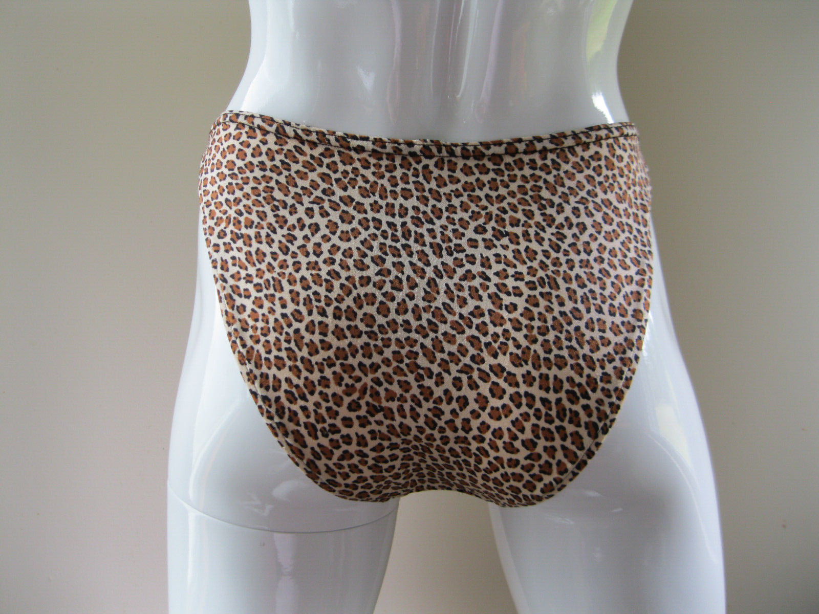 Vintage 1984 Hot & Sexy Animal Print Bikini Bottoms/Panties Size Med. Rare MEOW!