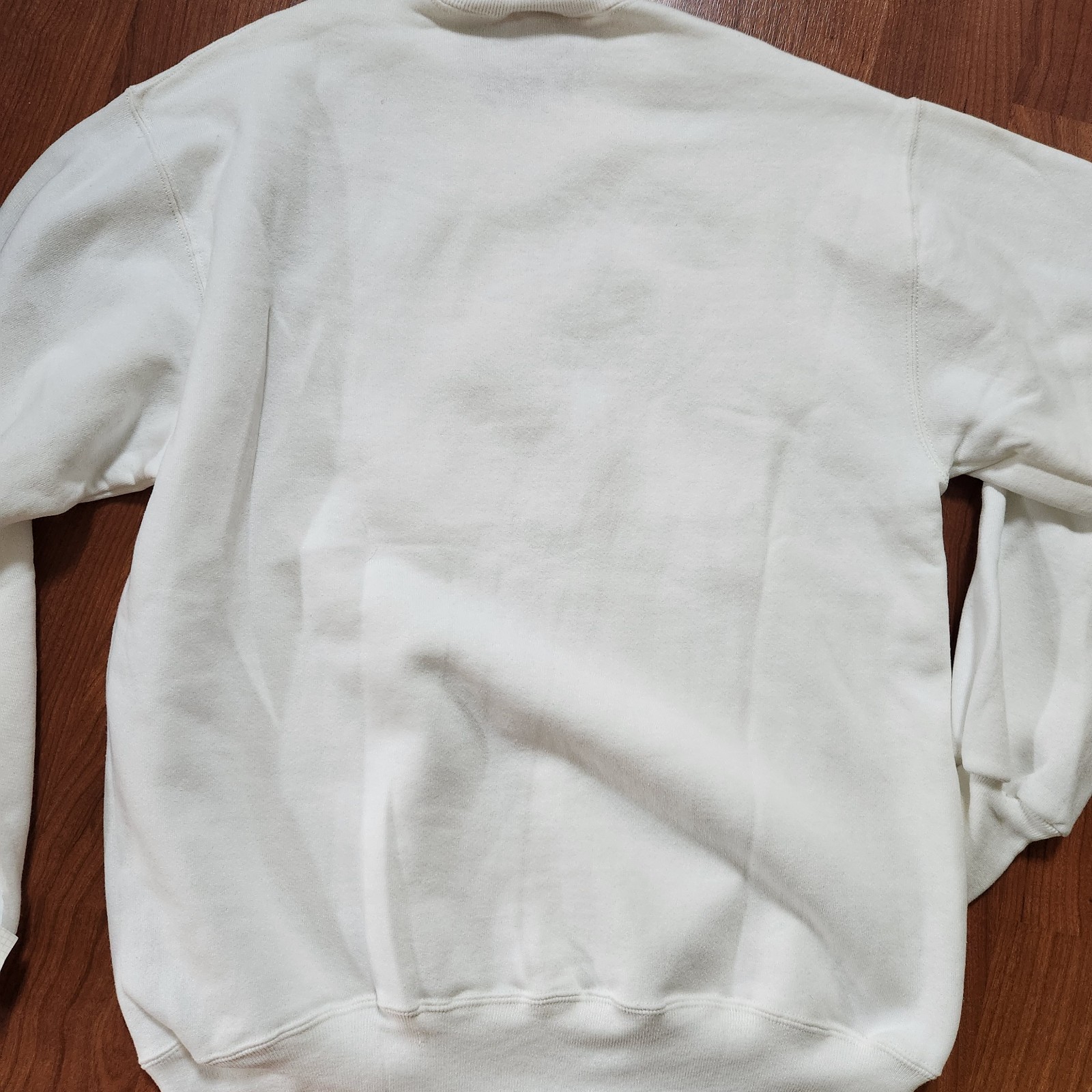 VTG JERZEES 90s Crewneck Glitter Wisteria Purple Flowers Granny Size XL NWT