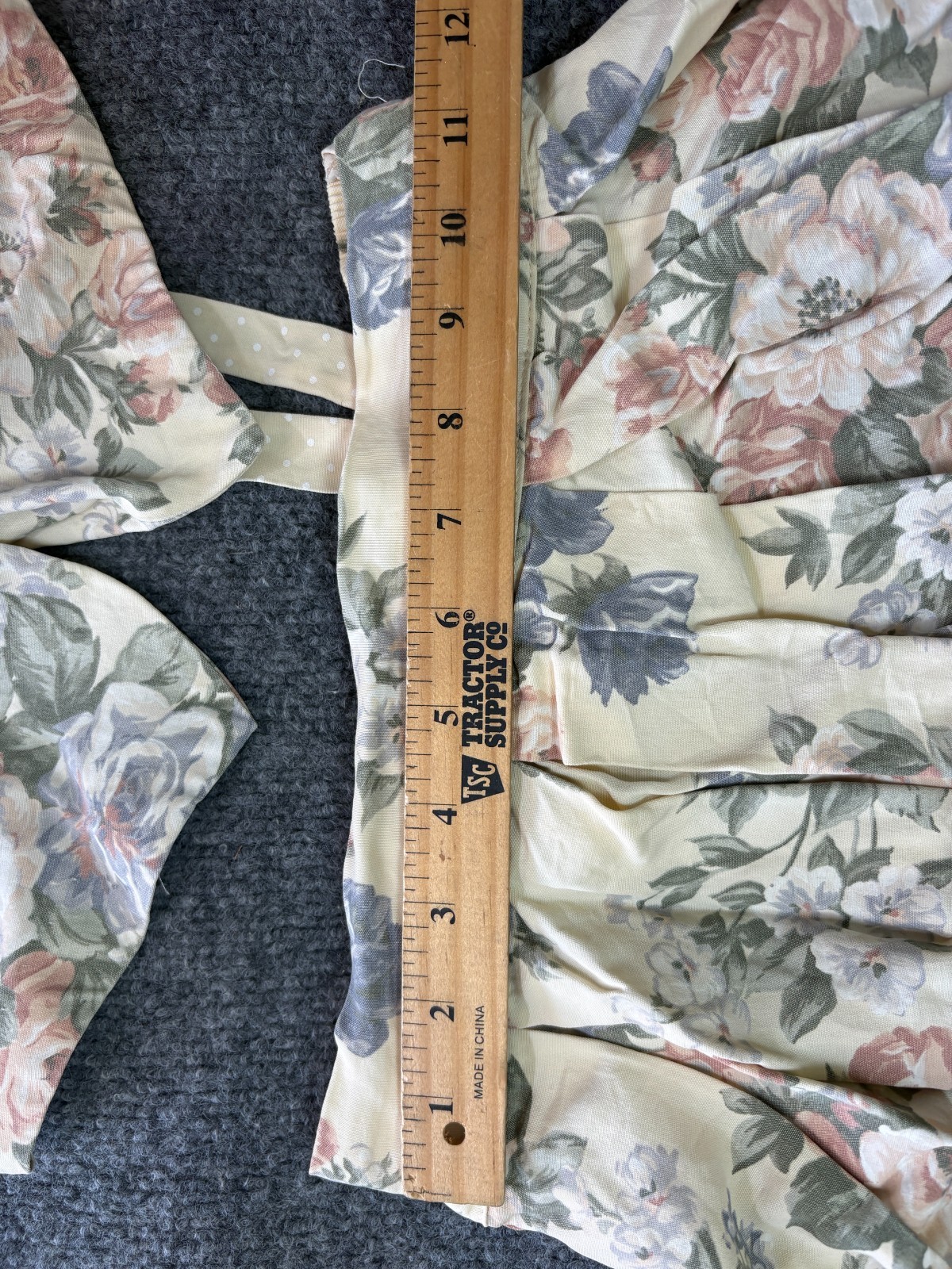Jadyn T San Francisco Skirt Button Up Top Womens Small Floral VTG Cottage Core