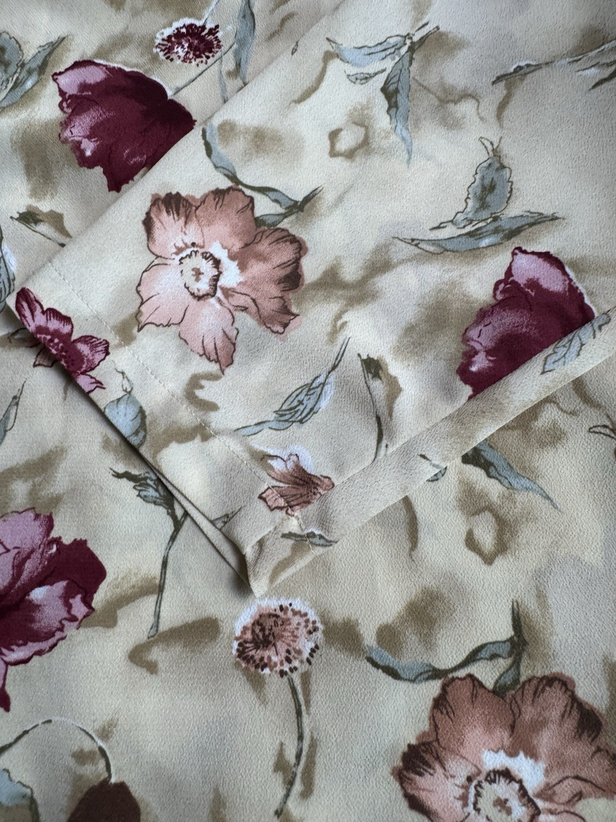 Vintage 90s Floral Print Blouse | Cottagecore | Grandmillenial | Secretary Vibe