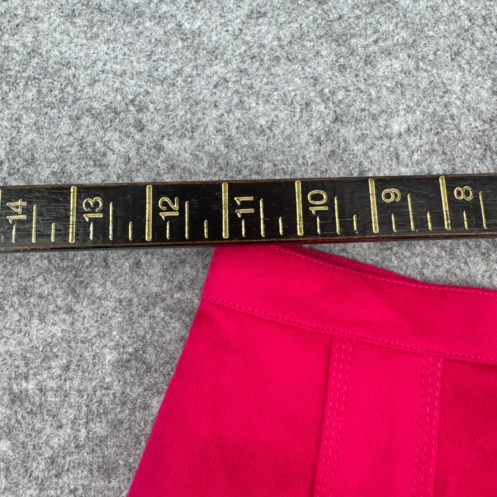 Johnson Fashion France Vintage Pink Pleated Midi Skirt Womens Size 38 Fuchsia