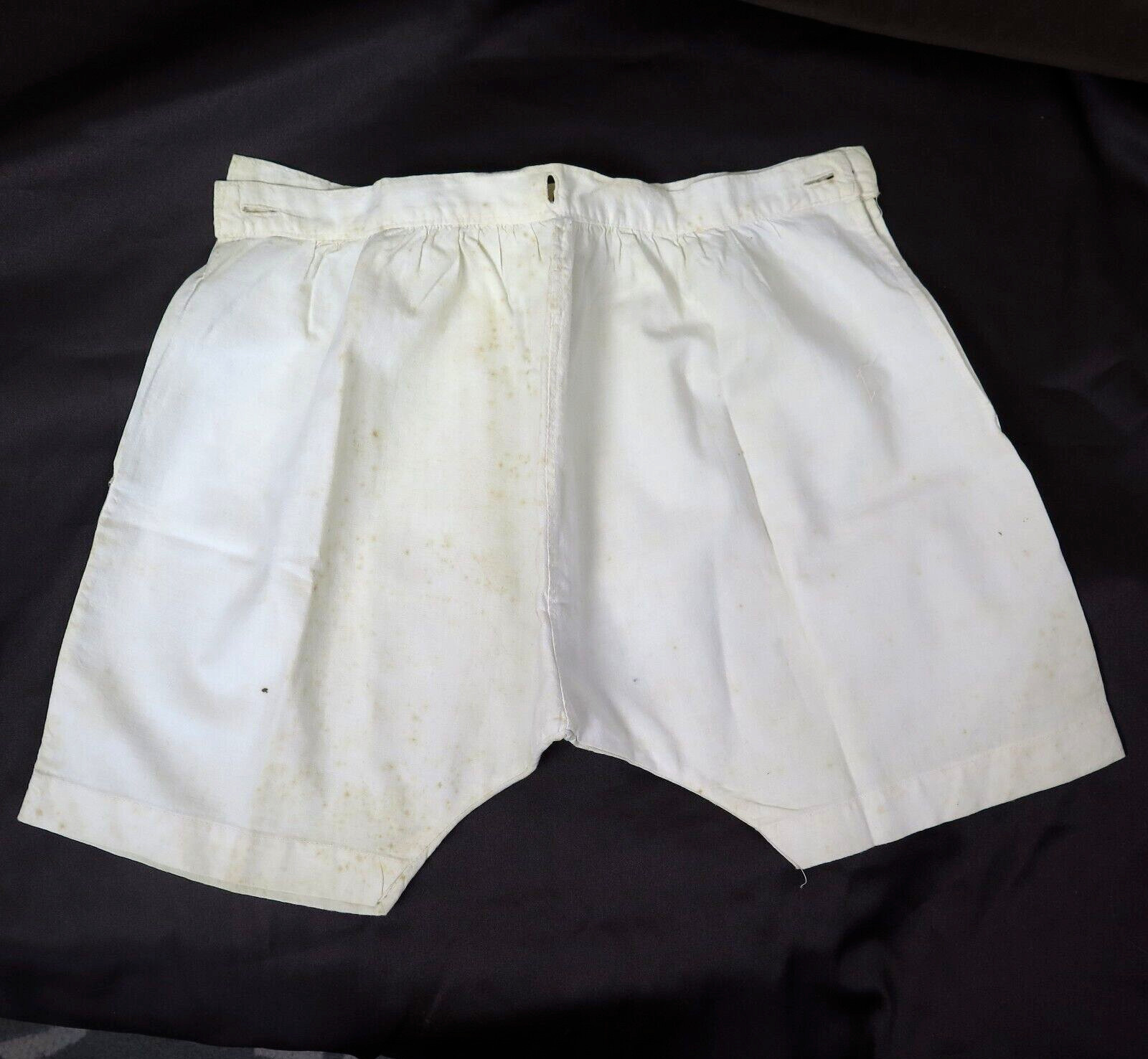 Handmade Undergarment Antique Women’s Cotton 6 Buttonholes Pantaloon