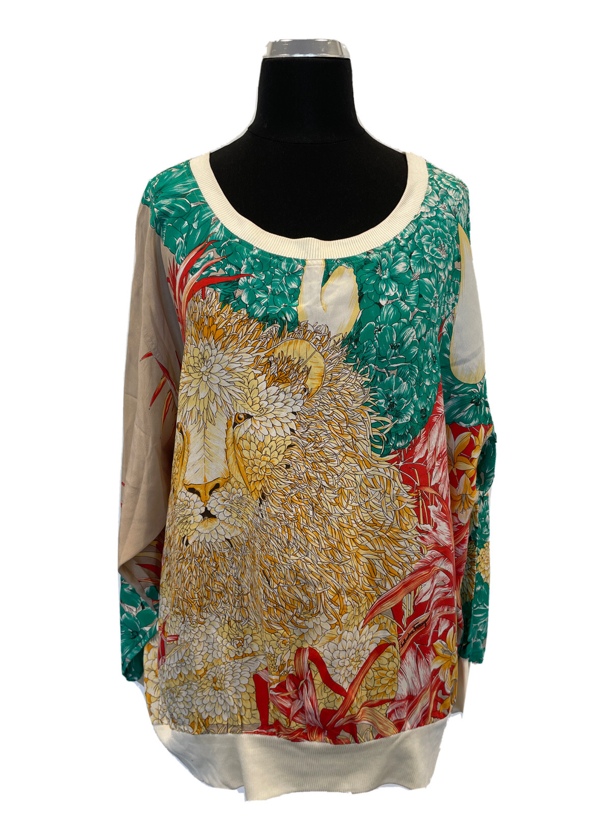 SALVATORE FERRAGAMO SHIRT WOMEN SHIRT VINTAGE WOMEN SHIRT JHA661