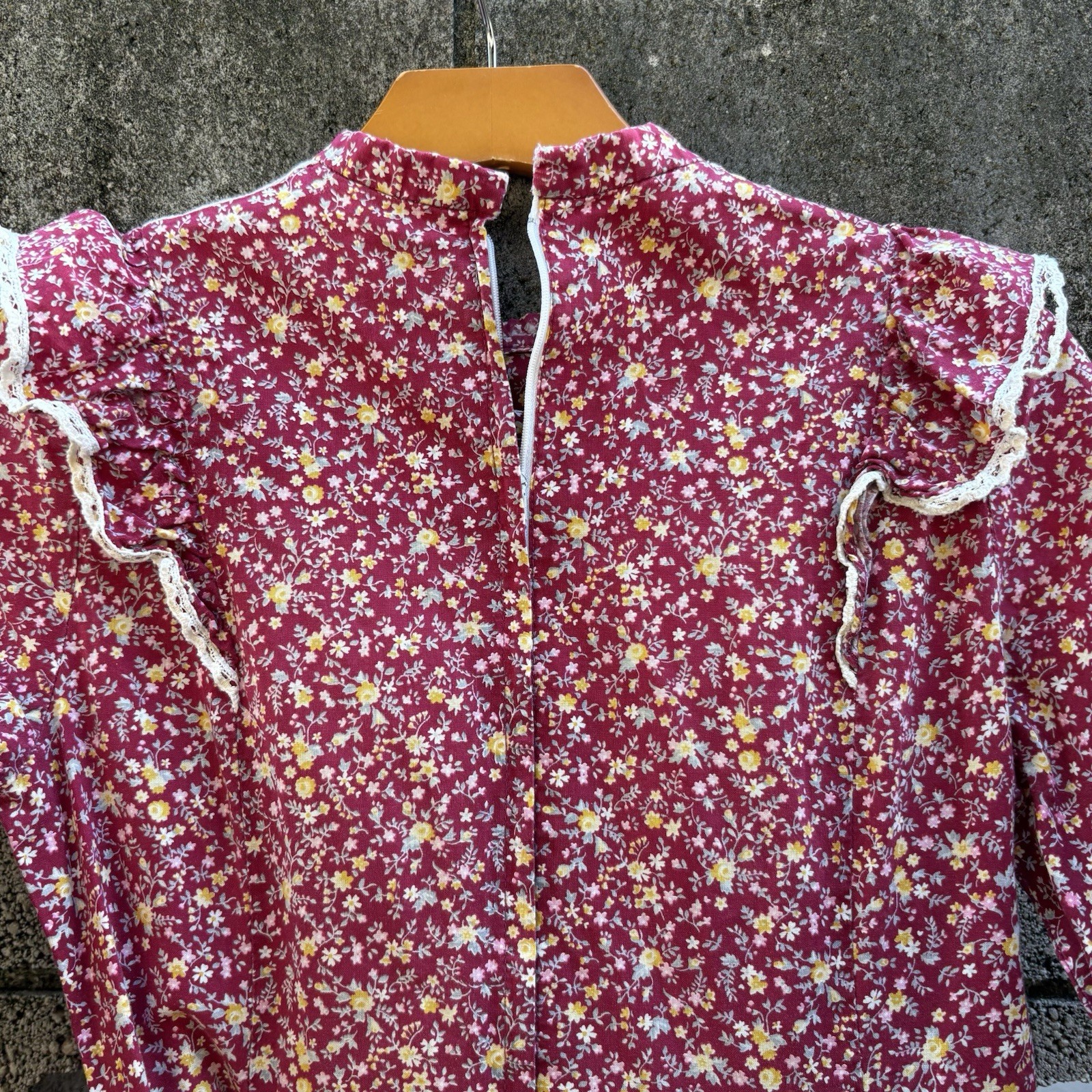 Vintage 70s Lola Hawaii Mcinerny Muumuu Maxi Dress Womens Small Hawaiian