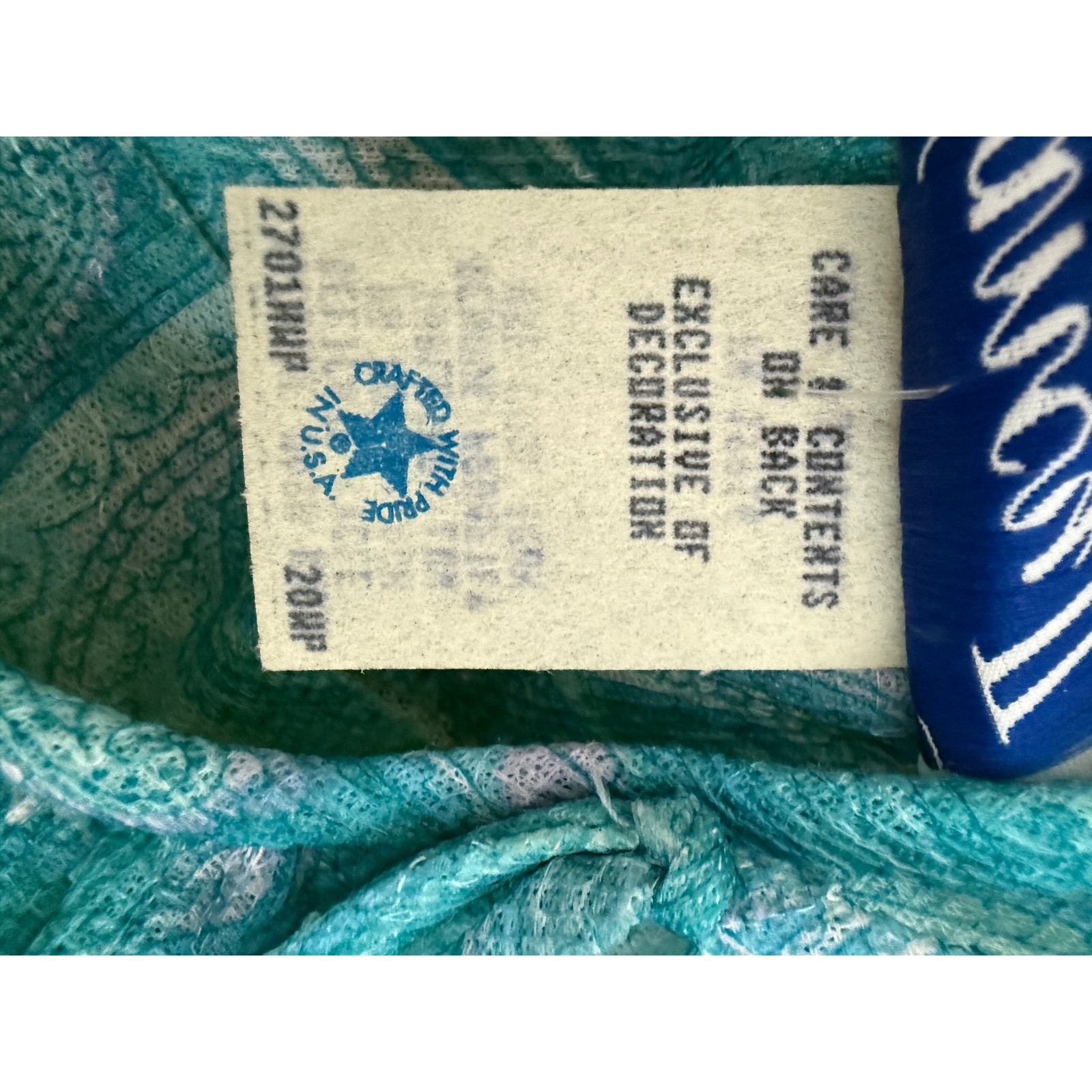 Vintage Nancy II Turquoise Paisley Belted Midi Dress Womens