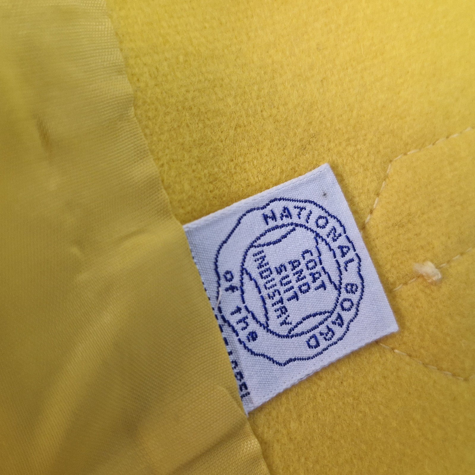 60’s Designer Mod Go Go Lemon Yellow Wool Suit Dress Mini Dress & Jacket RARE SM