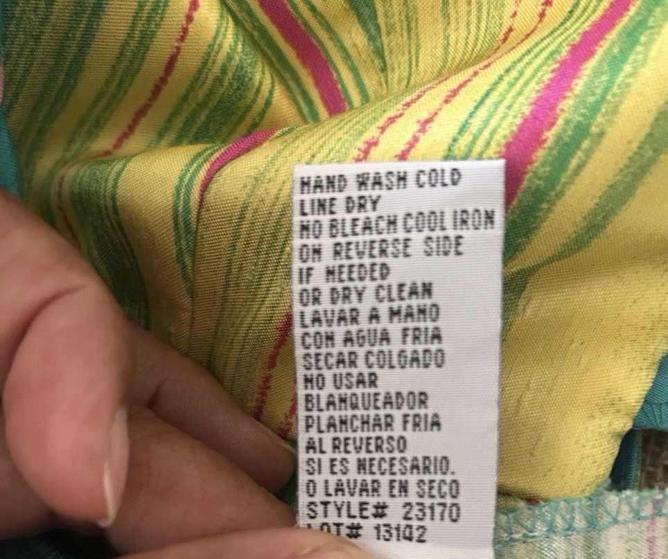 Dress Barn Aquamarine Women’s Sz 10 Two Piece Striped Tank Top & Teal Pants Set