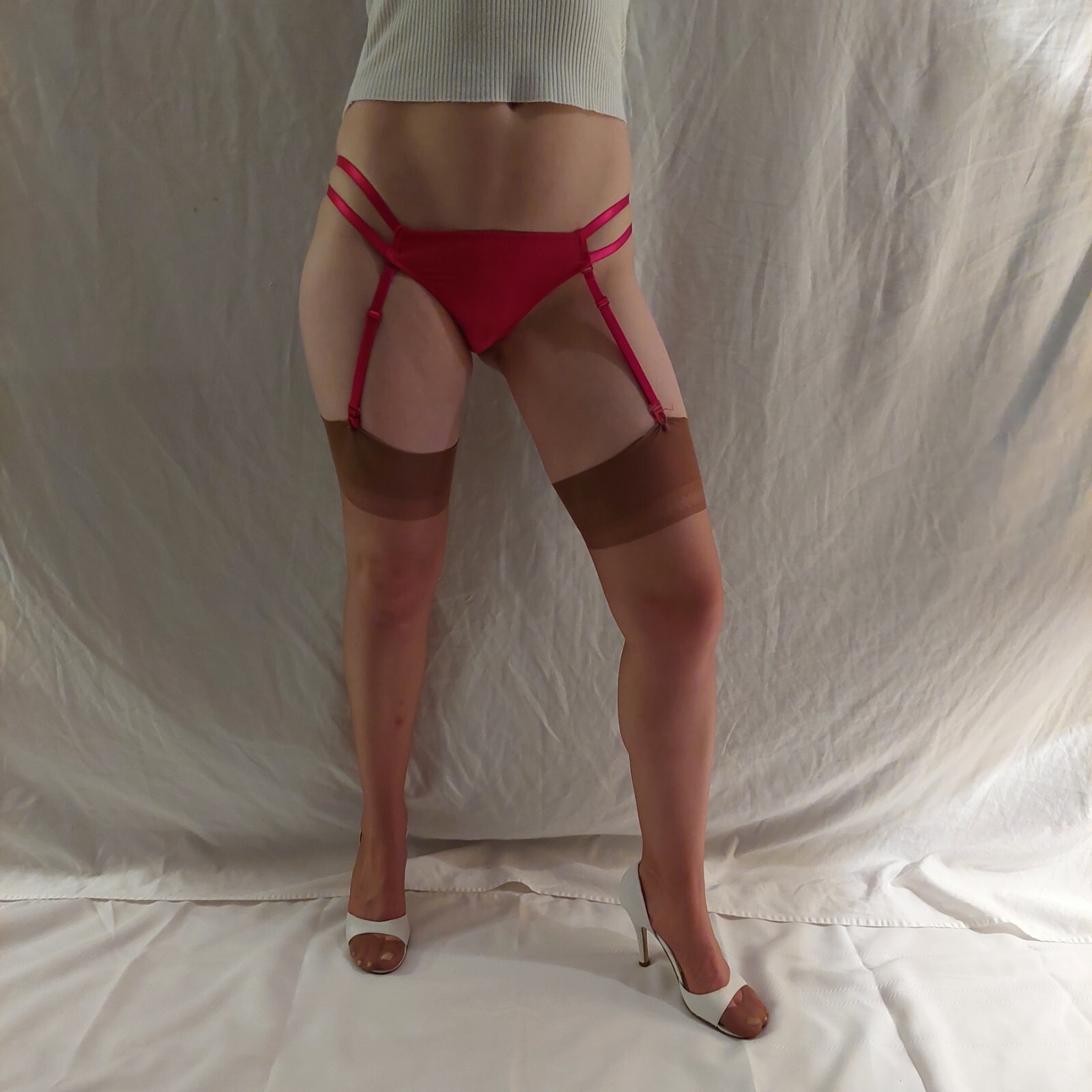 Vintage Pantyhose😂 Rare Majestic Stockings Color Suntan Size 11 BOTW1