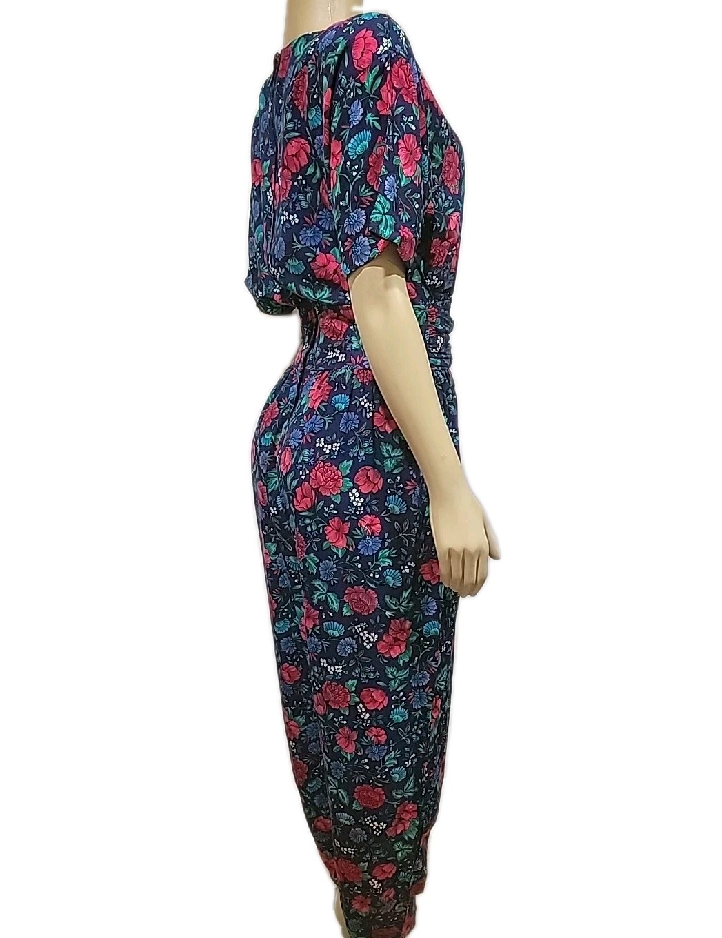 Ms. Choice Women’s Fits Modern Size S Floral Jumpsuit Vintage 90’s #1