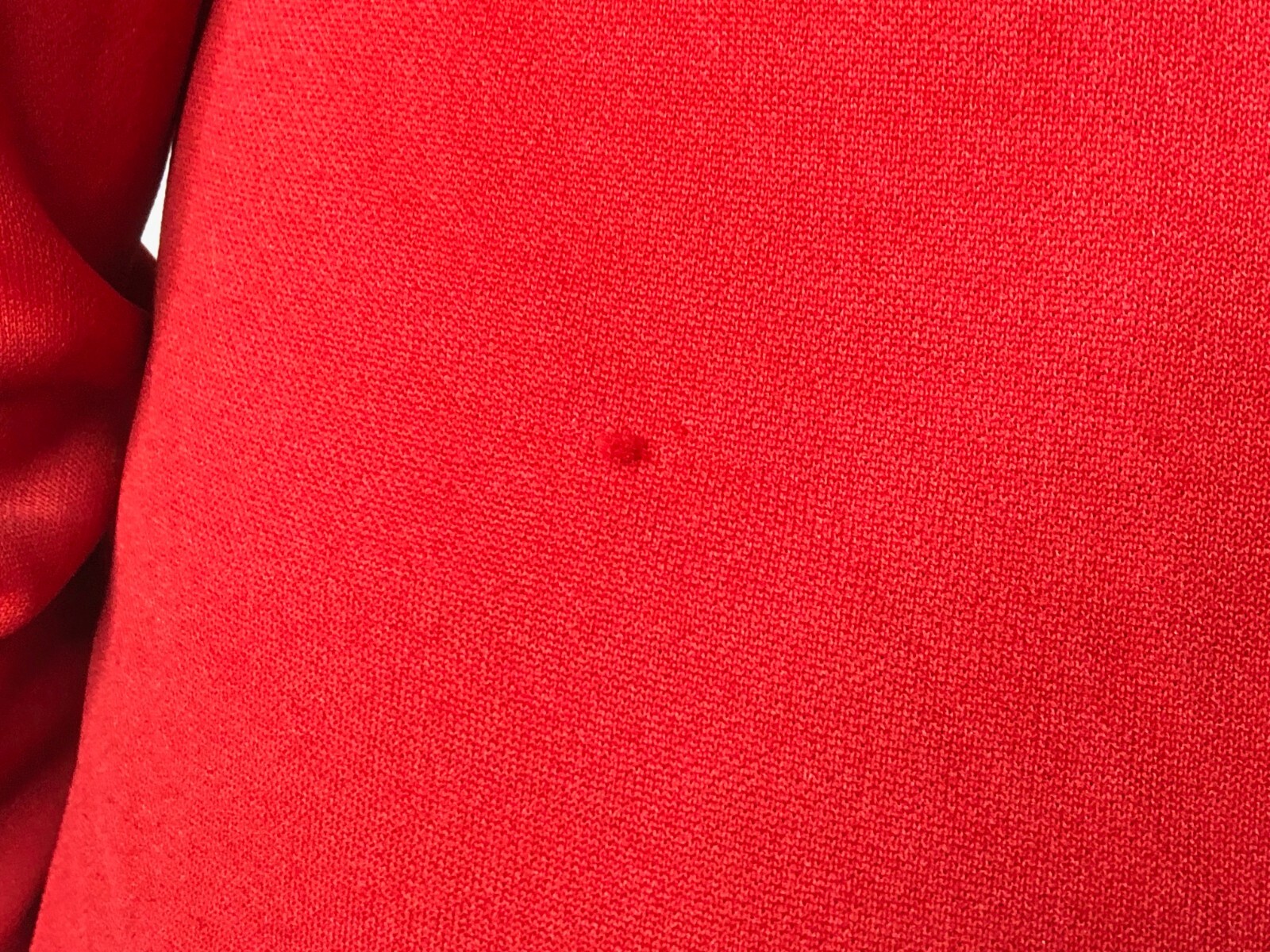 Vintage Zora Melbourne 1960s Red Terylene Dress Mod Go Go AU waist 30″