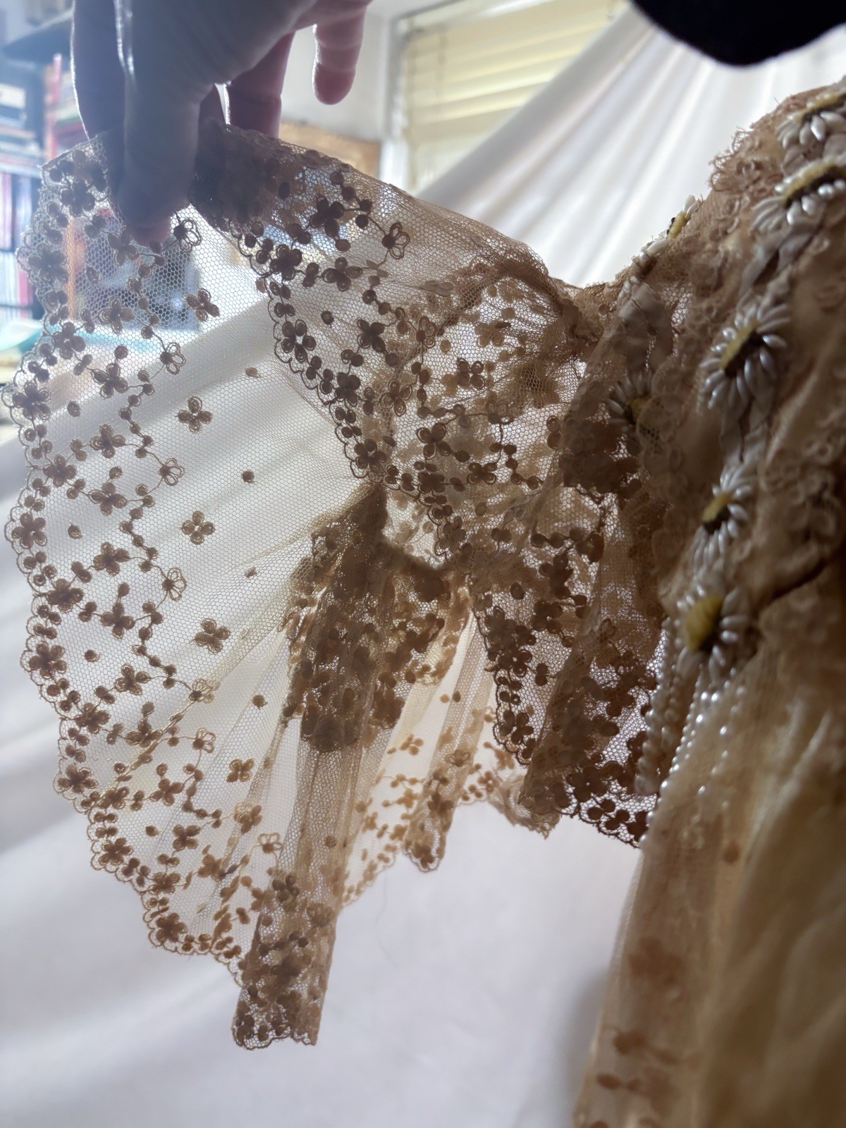 Antique dress bodice Edwardian 1900s Mrs. Donovan NYC – Couture