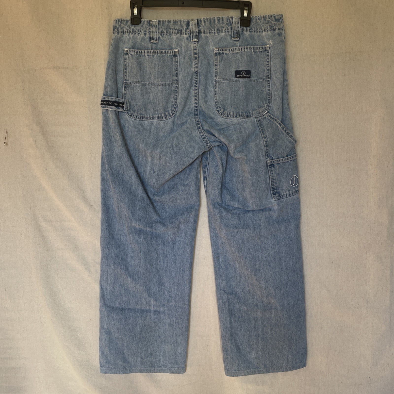 VTG Jordache Carpenter Jeans 1970’s Size 15/16 Light Wash Wide Leg