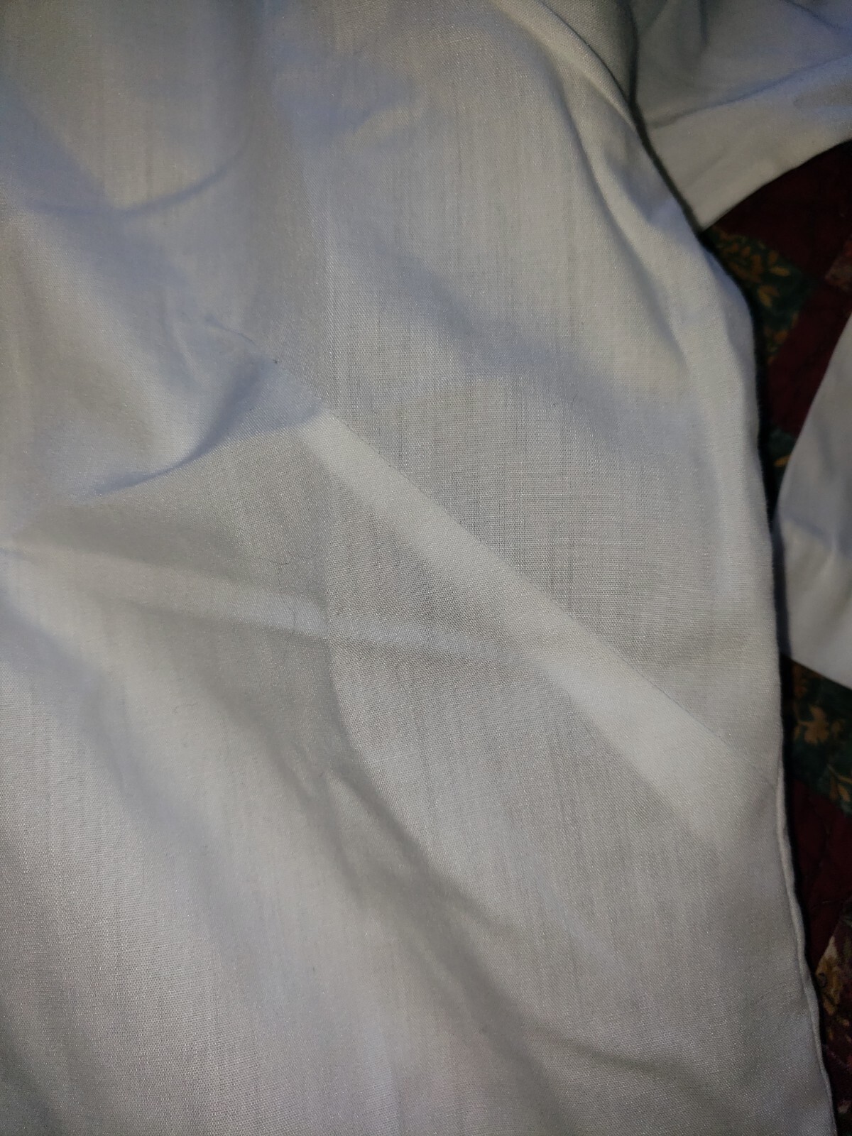 Vintage Shapely Classic White Zip Back Shirt,Unique Look, Layering Piece? Decent