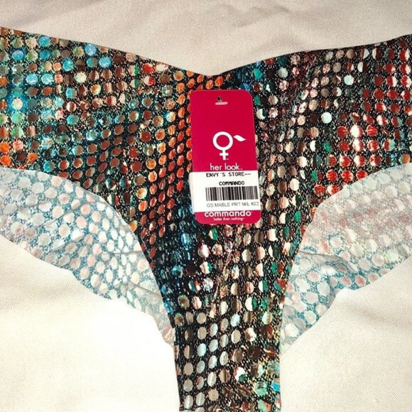 Commando GS Classic PrintGirlShort Panty MABLE PRINT Size M/L #20#24#22