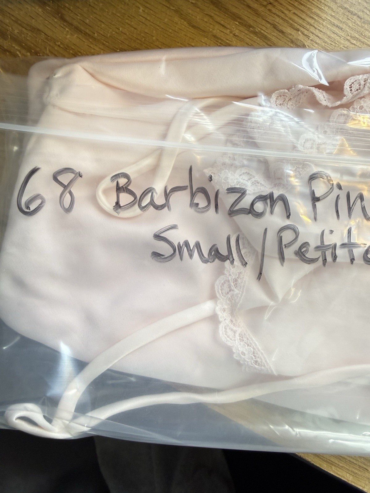 Vintage 80’s Barbizon Teddy Pink Satin Embroidered Bow Hi Cut Bodysuit Sz Small