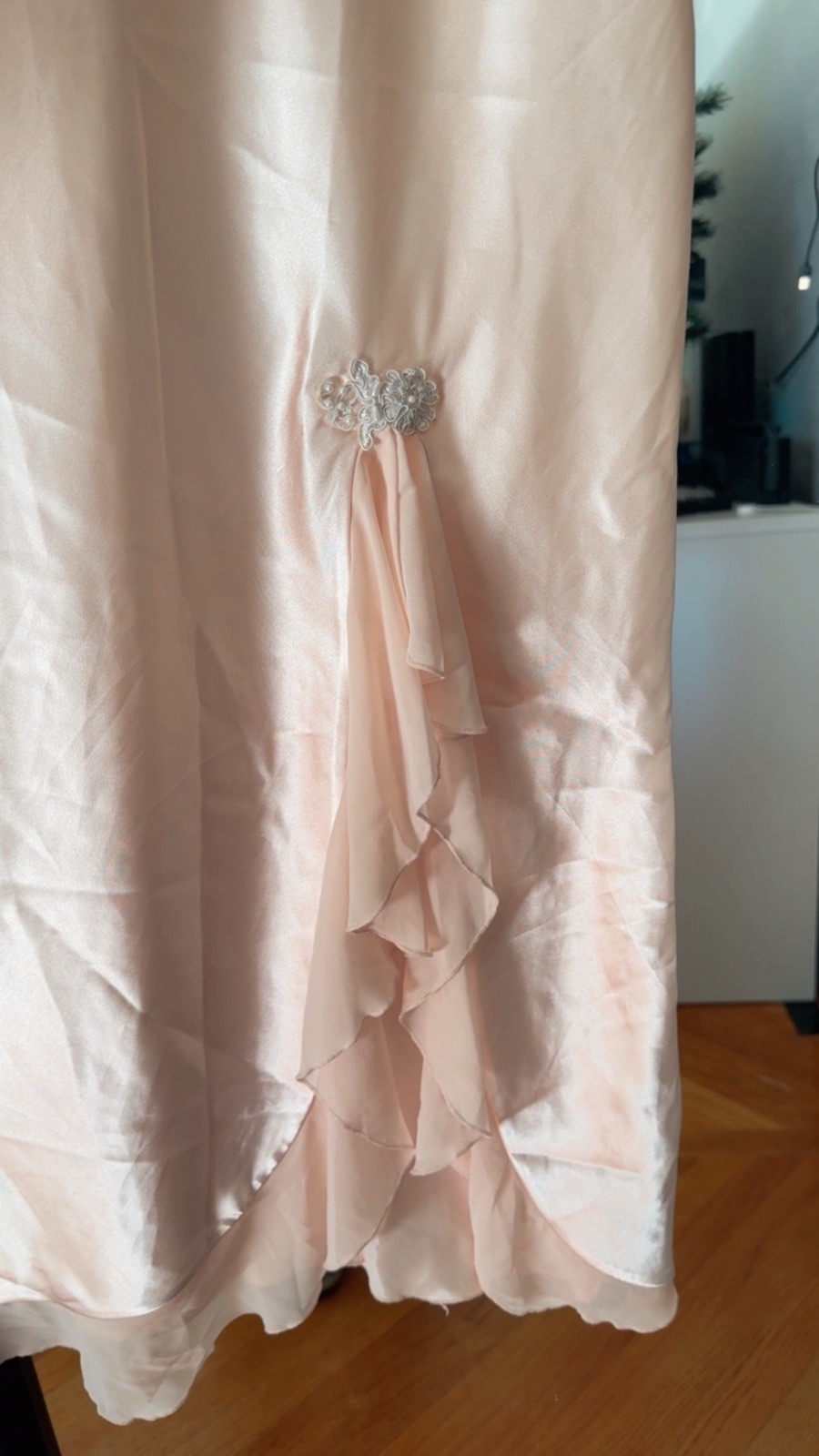 Vintage 90s Expressions Silky Lingerie Slip Dress