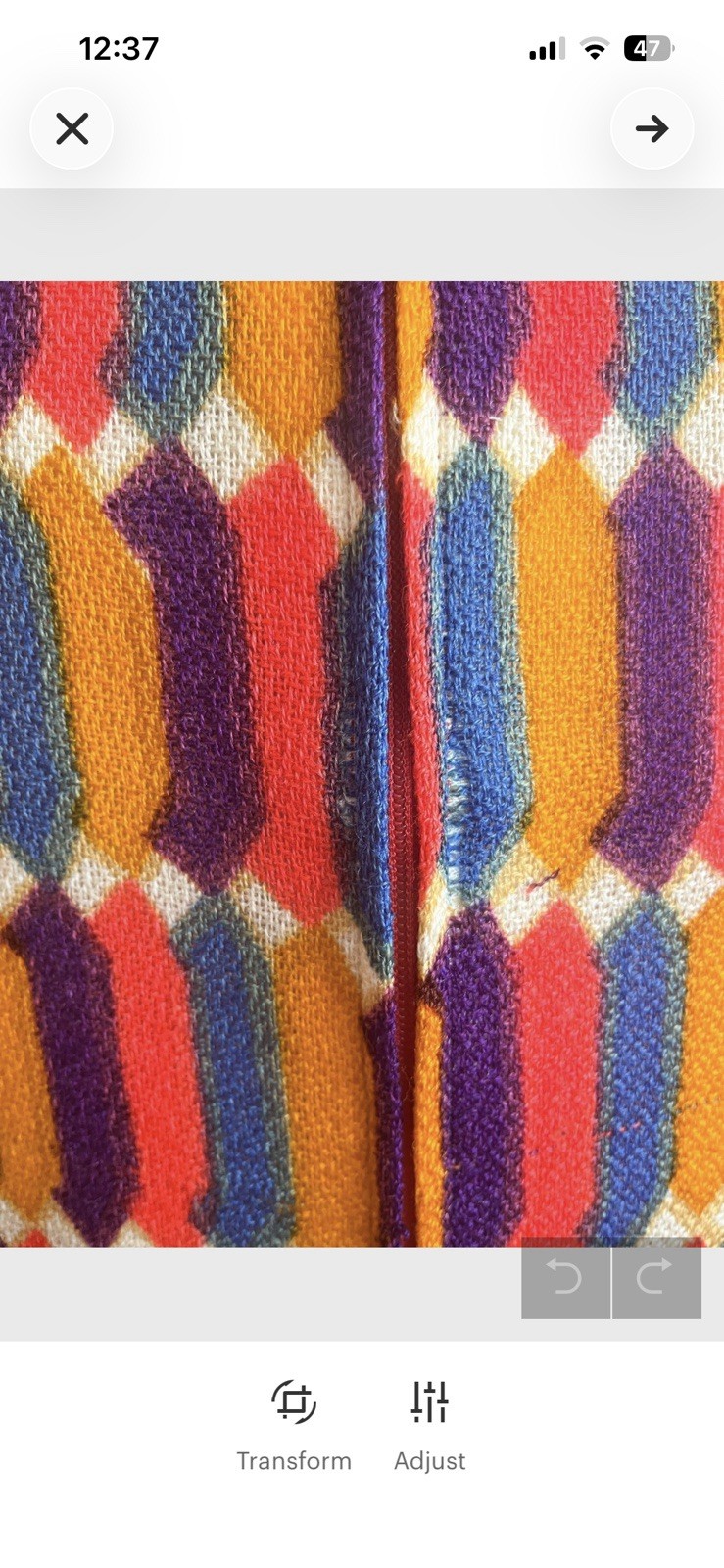 1960s Mod Rainbow Vintage Designer Carlye Dress Hudson’s Detroit Woodward Shops!