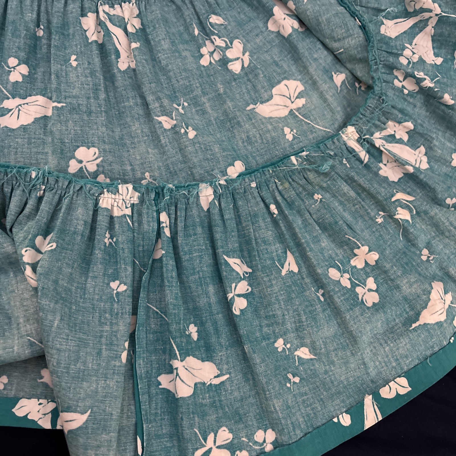 Vintage Dash About Dress Floral Hawaiian Pin Up Housewife Fit & Flare Size 18
