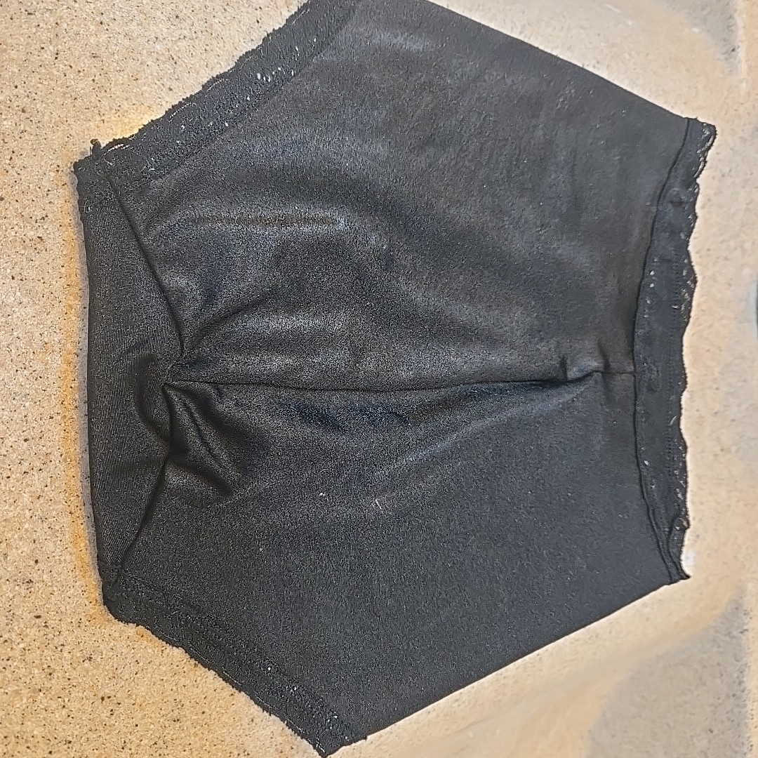 Washington Maid Vintage Panties Black One Size Waist 32 To 38 Nylon
