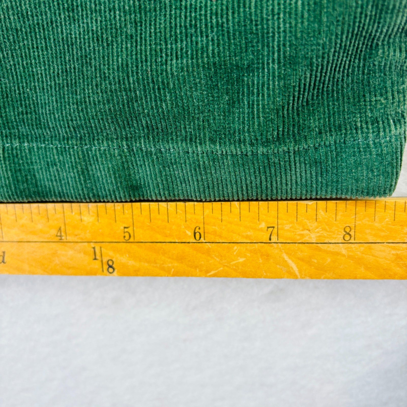 Classic Elements Women Sz 14 Green Corduroy High Waist Pleated Pants 90s VTG NWT