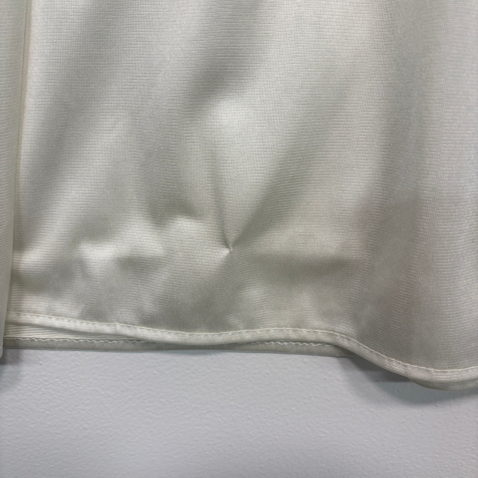 Vintage Women Nightgown X-Small Ivory Sleeveless Maxi Full Slip Nylon