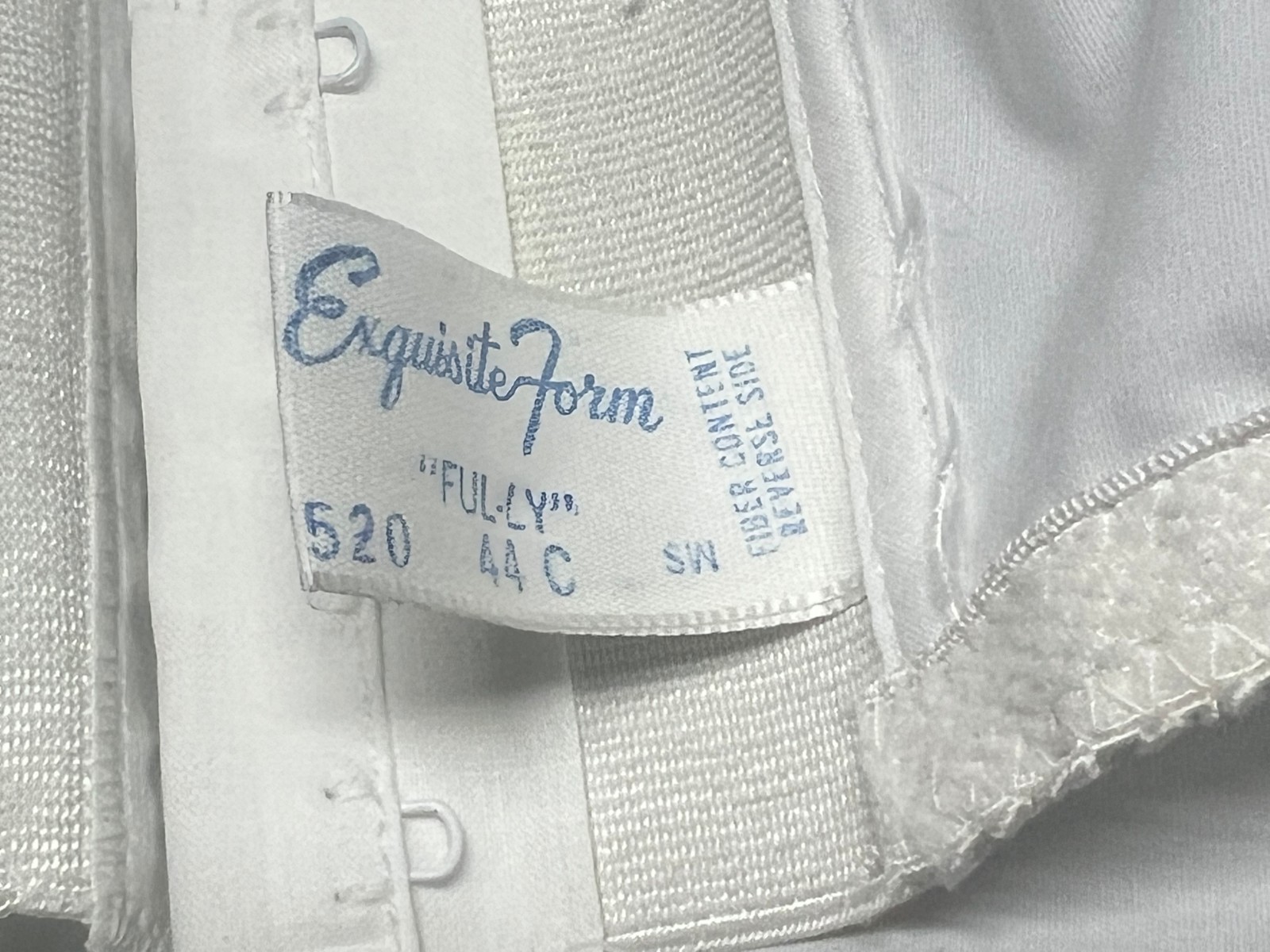 44C VTG 70s NOS Exquisite Form BRA FUL-LY Seamless Cup P520 Fully Figured 44 C