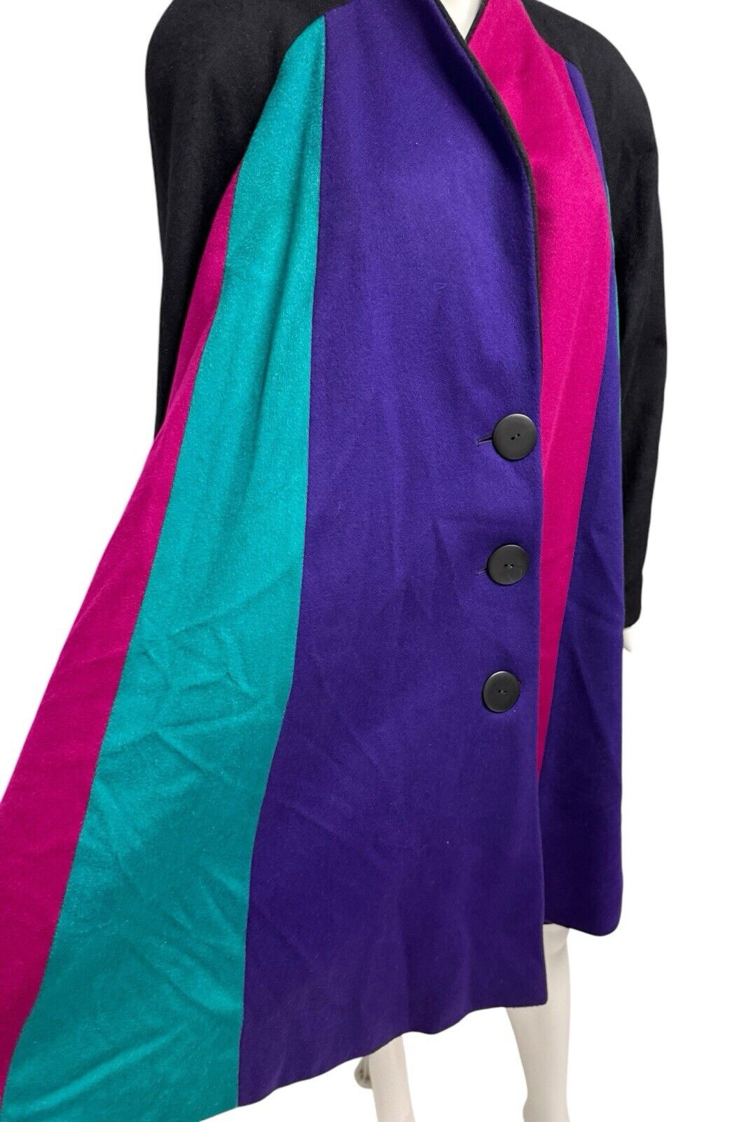 Vintage 90s Charles Klein women’s multicolor Wool blend Union Made size 12
