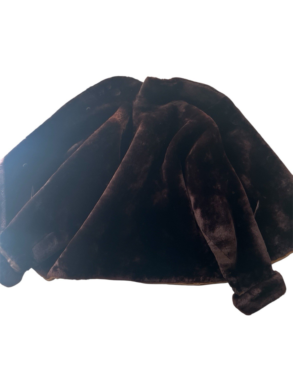 One of a kind Frank R. Gelleff Brown genuine fur