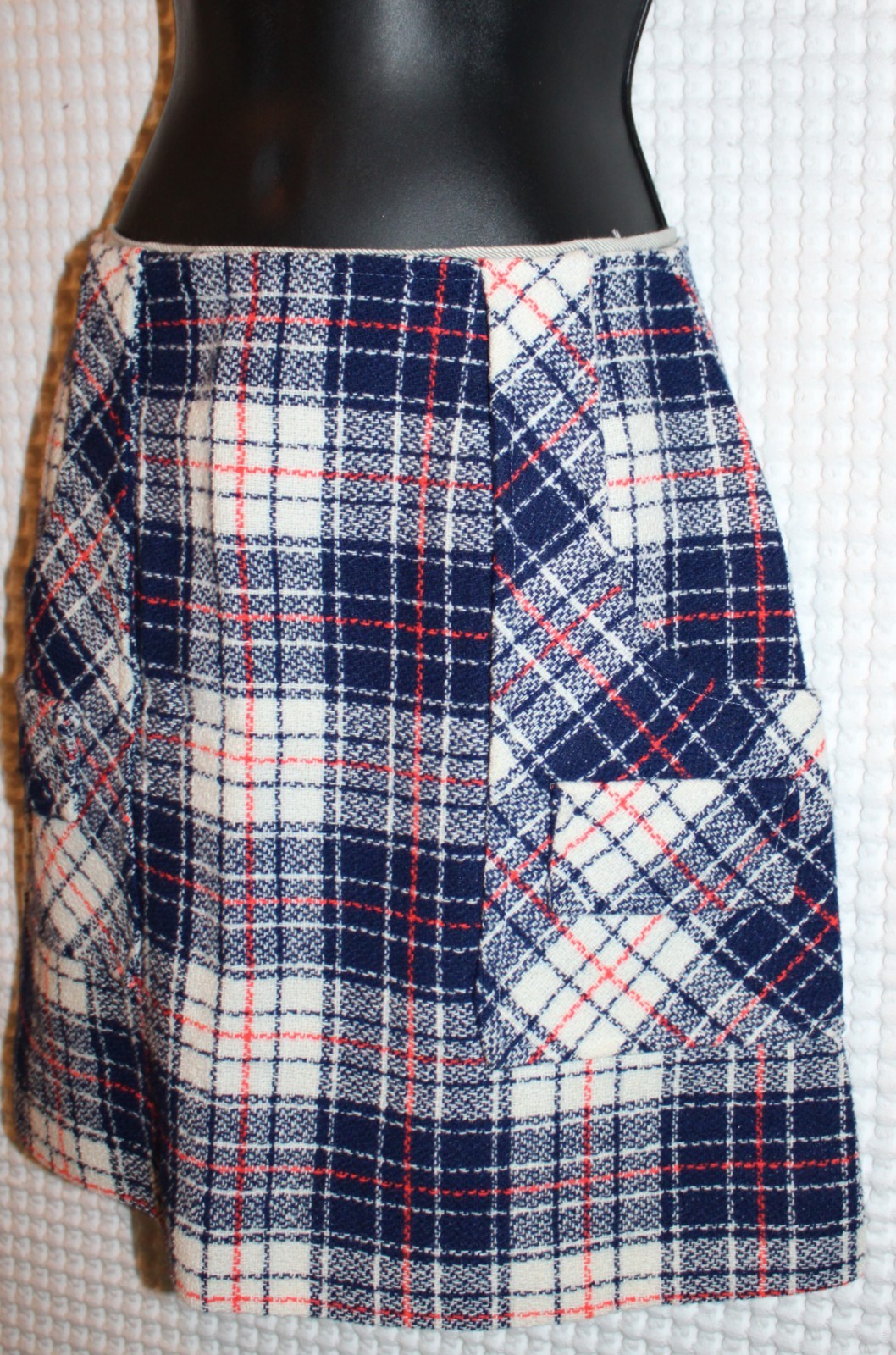 Vintage*ILGWU*AFL-CIO*108963*509*Plaid Skirt*Womens Small*0/2/4*Ladies Union*VTG