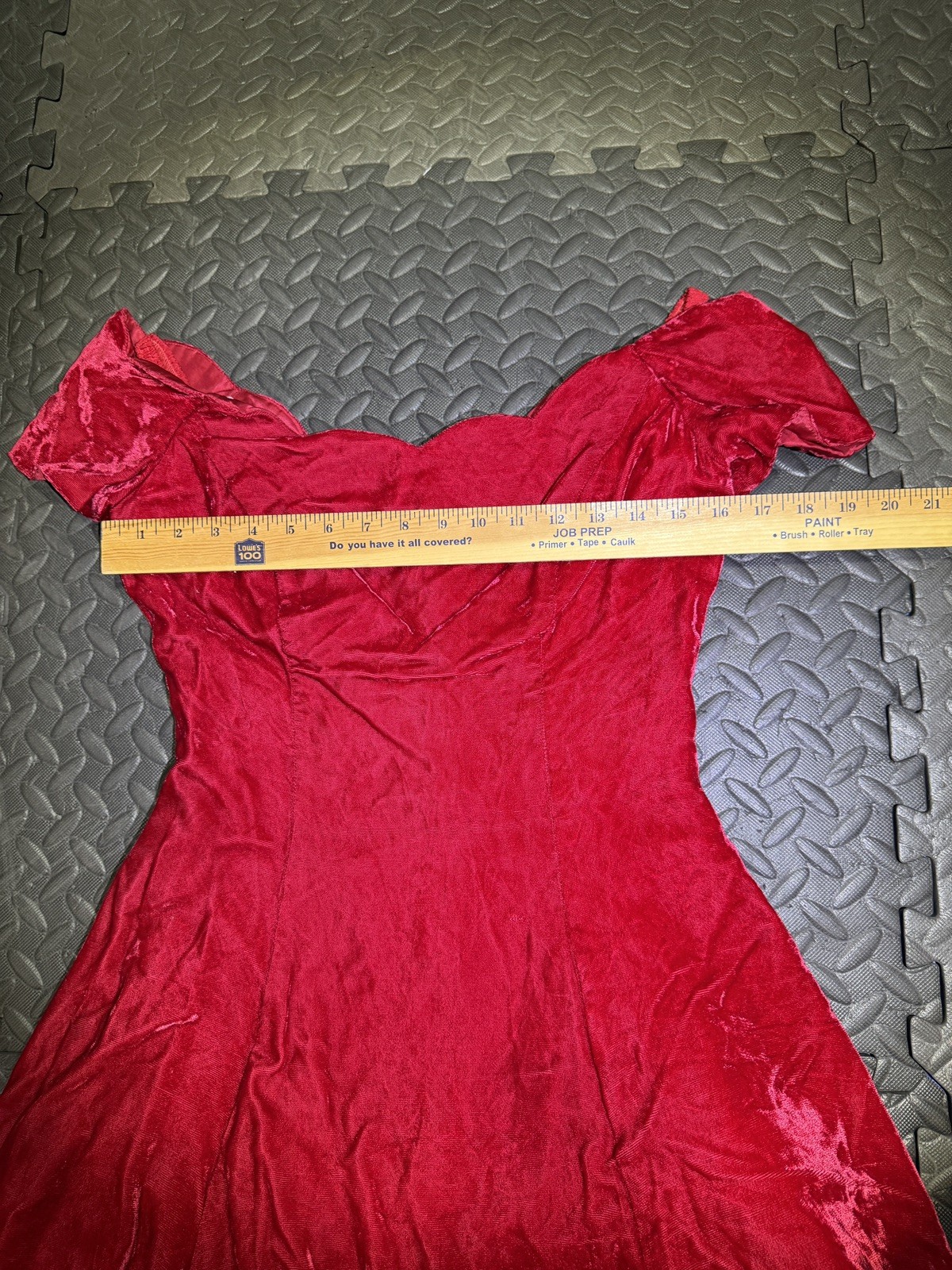 Vintage 80’s Roberta Dress Red Formal Party Prom Cocktail Gown 9/10 Dance 90s