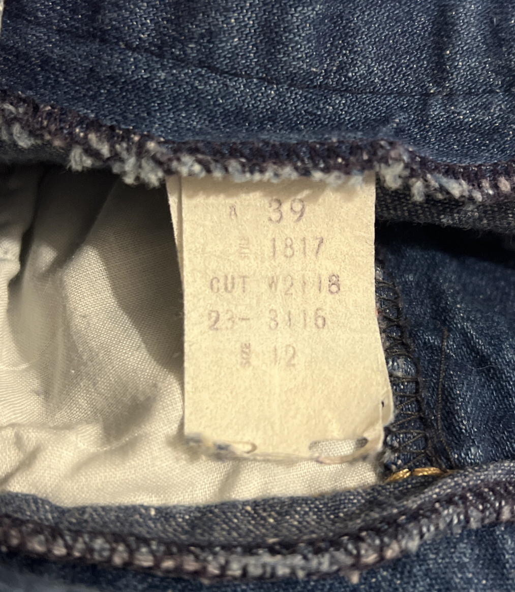 Vintage Calvin Klein 1970s Women’s Size 12 Distressed Blue Jeans 28 x 29 NICE