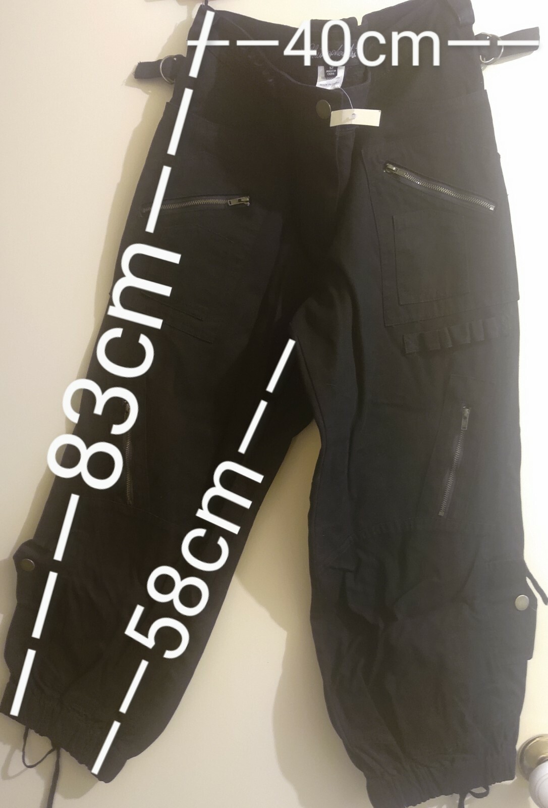 Vintage Christopher Ari 3/4 Cargo Pants. New