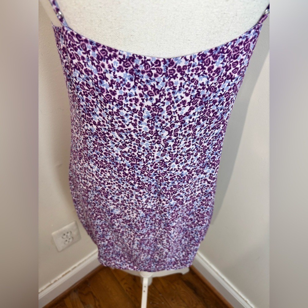 Reformation Marlowe Sleeveless V-Neck Violette – Dress Size Small