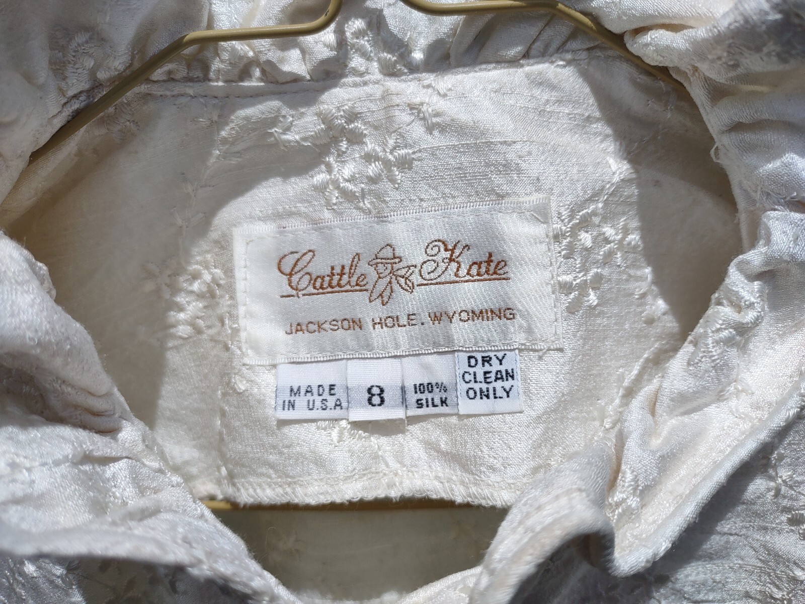 Vintage Cattle Kate Wedding Dress Size 8