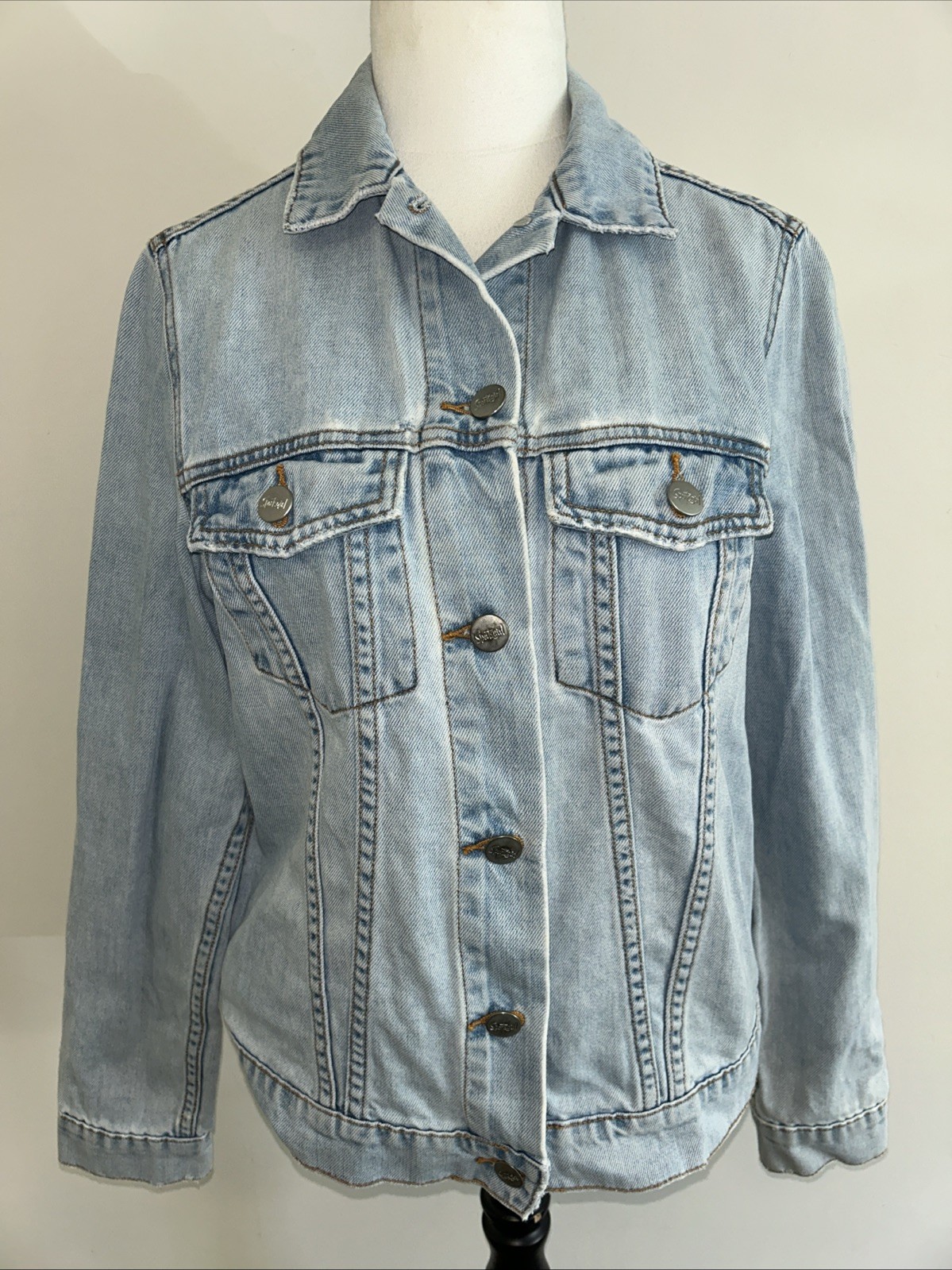 SPORTSGIRL Vintage Women’s Sz AU 8 Light Denim Jacket VGC