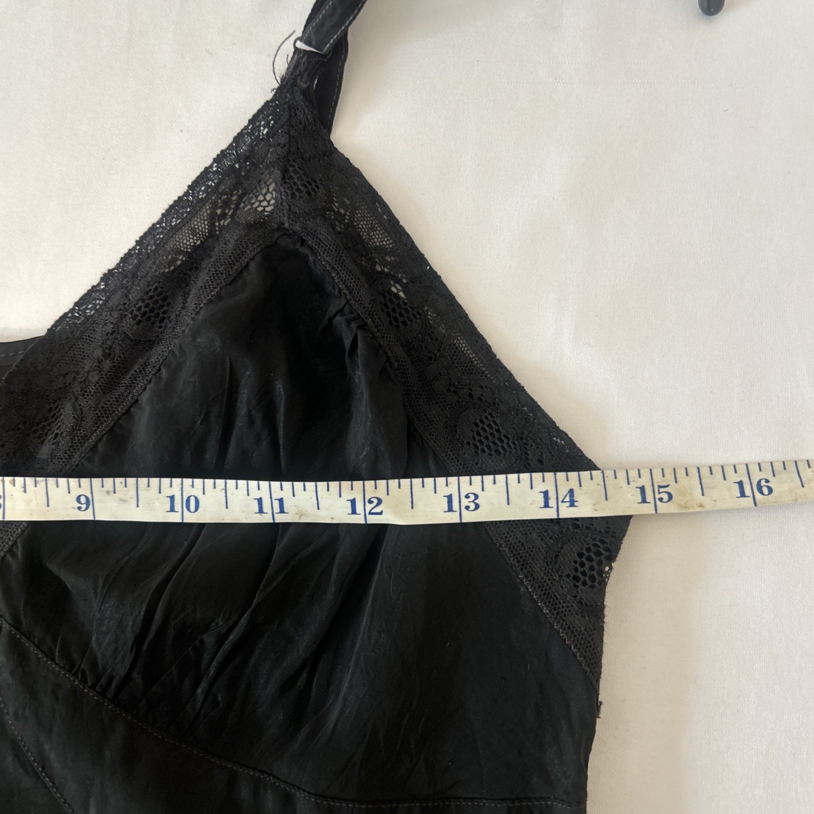 Vintage 1940/50’s Miss Elaine Precisionals Liquid Rayon Tricot in Black Size-S