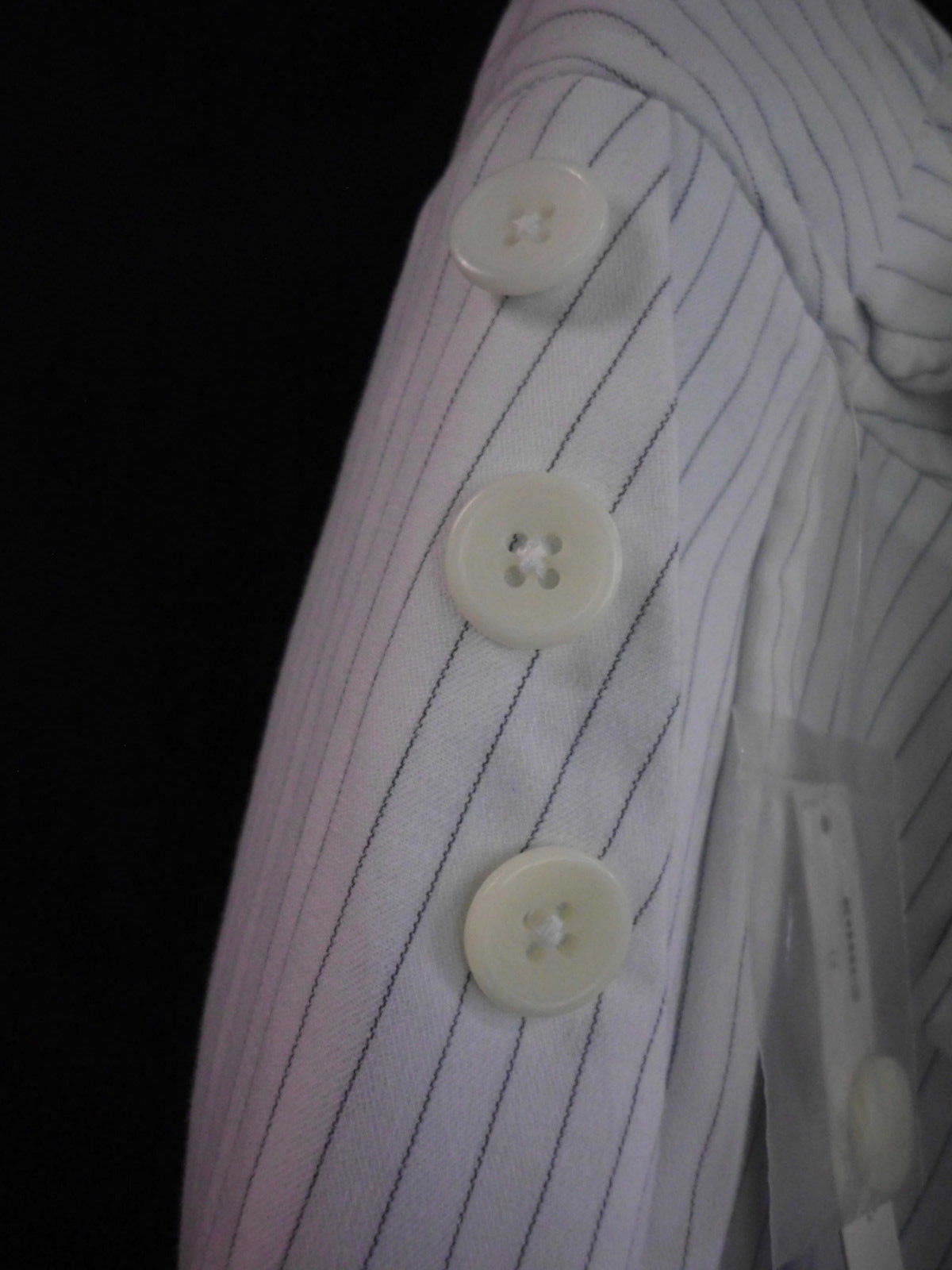 Vintage Apt.9 1990’s Shorts Size 12 NWT White Stripe Blend Cuff Pockets Wide Leg