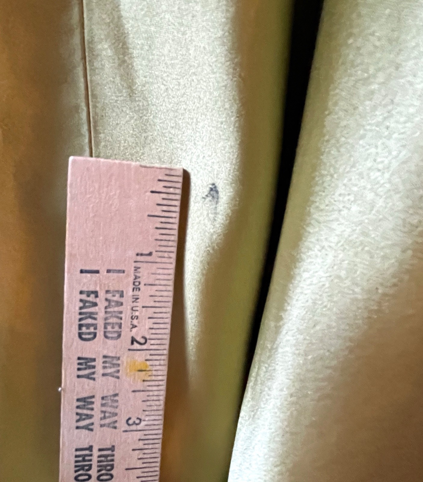 1950s CEIL CHAPMAN Silk Satin Gown Green Gold One Shoulder Full Skirt Dress
