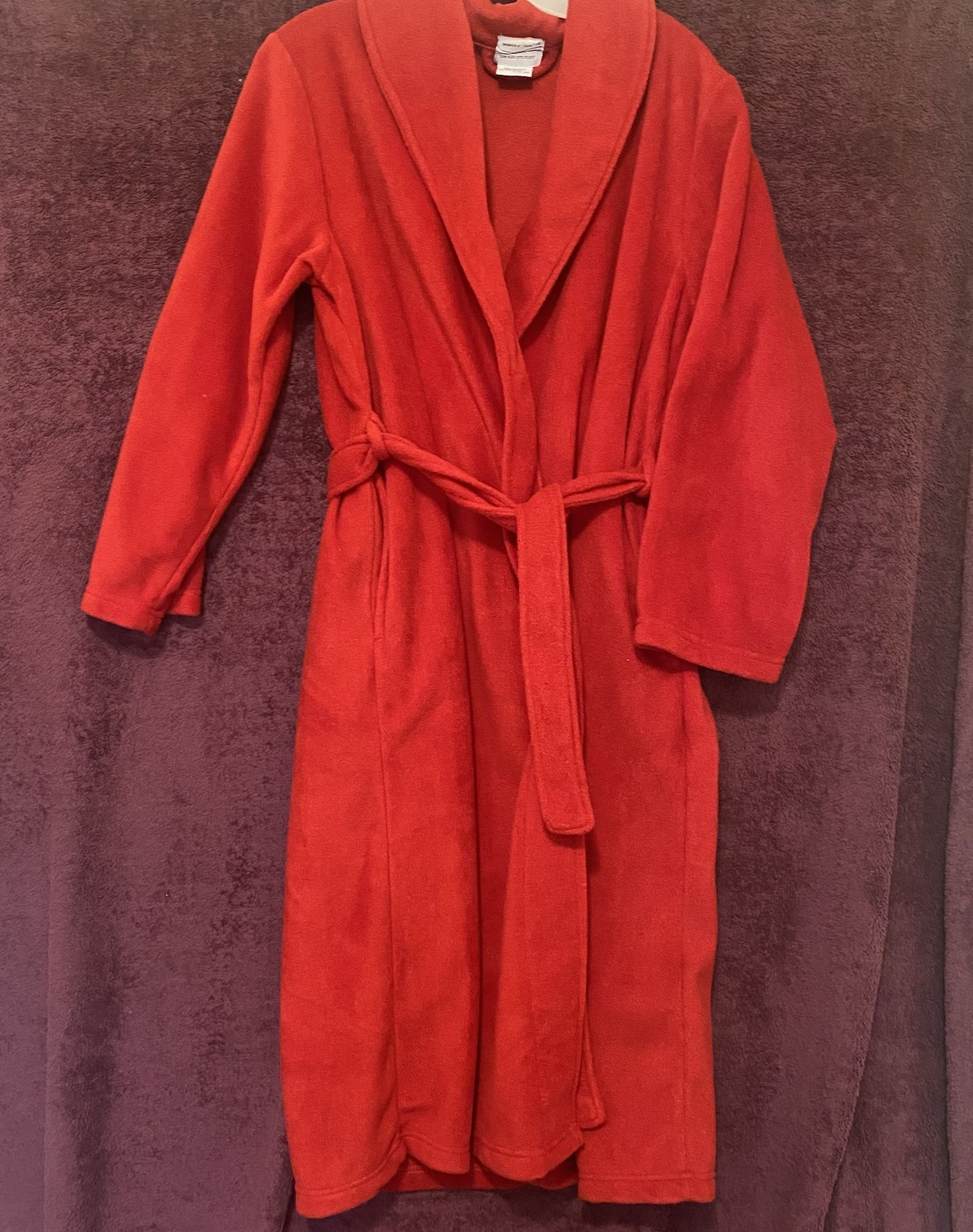Vintage Essence of Beauty Women’s Robe – Red – One Size Fits Most