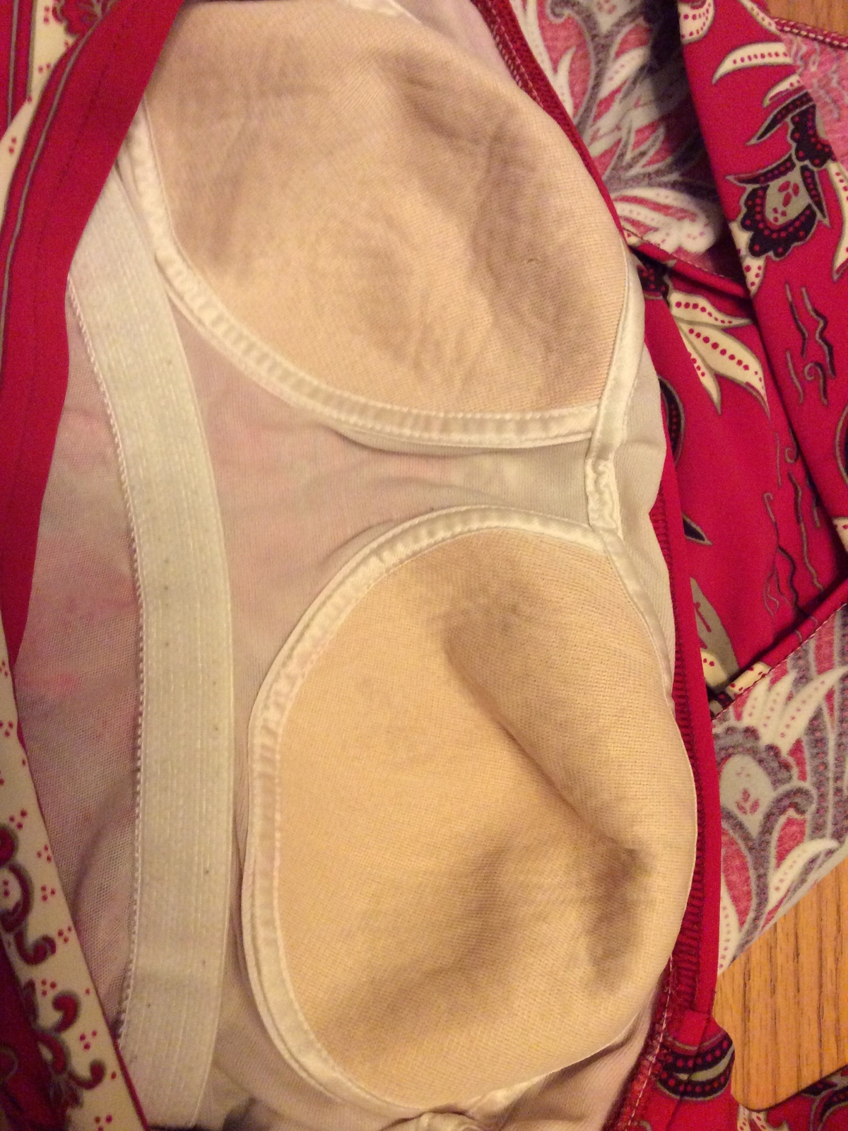 VTG Jantzen Red Multicolor Asian Print One Piece Halter Swimsuit Sz 14 Beach USA