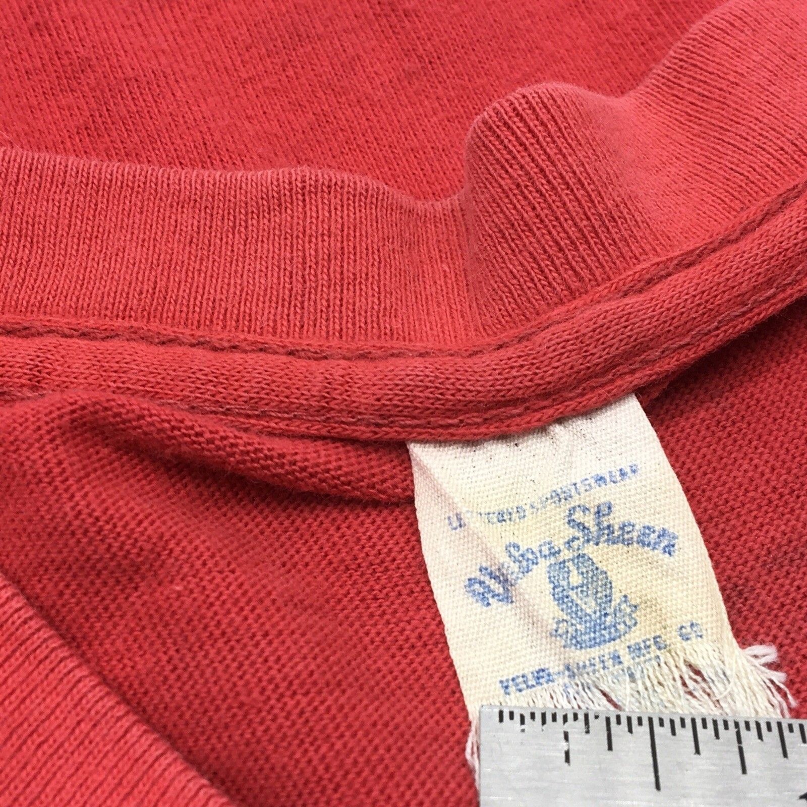1950 1960s Medical College Of Georgia MCG Long Shirt Medium Tunic Velva Sheen