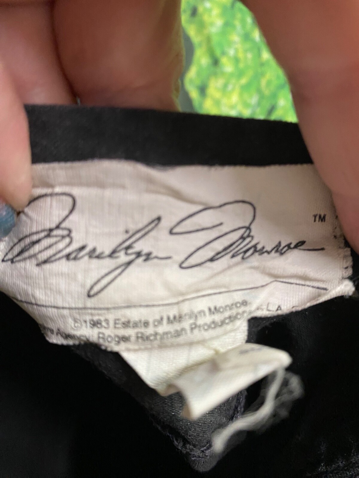 Marilyn Monroe Vintage Black Halter Dress 11/12 1983 Estate of Marilyn Monroe