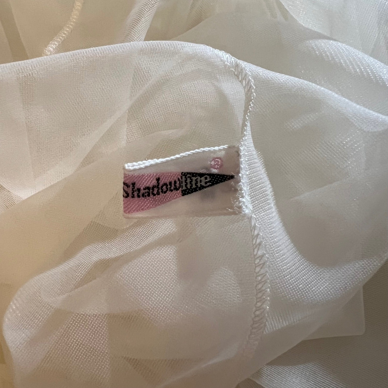 Vintage Ivory Lace Peignoir Set Bridal Nightgown and Sheer Robe Pearl Detail