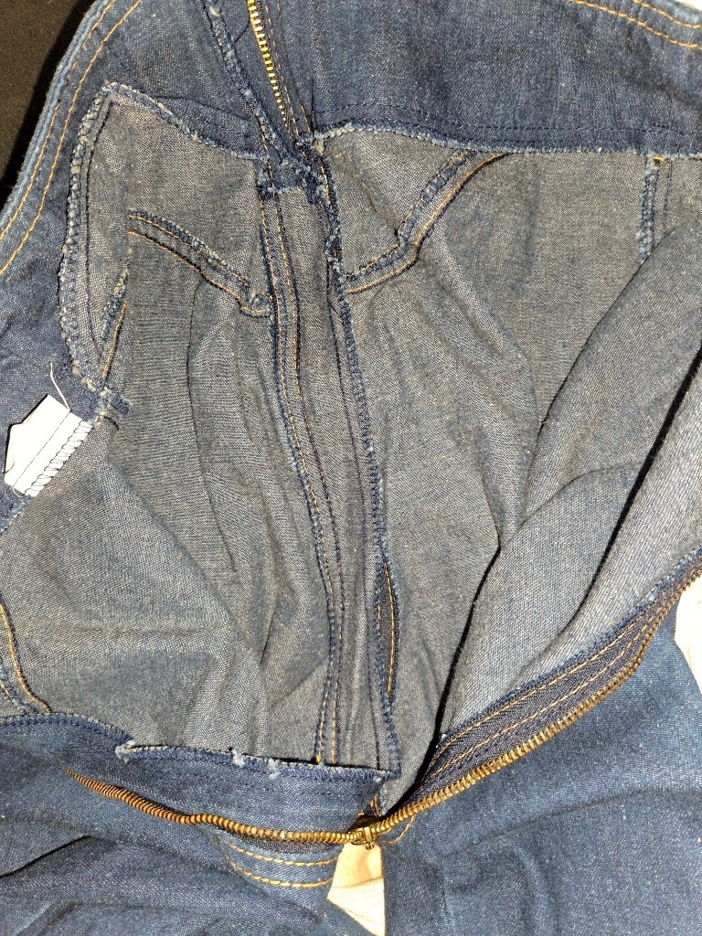VTG SZ 30 9/10 Rag City Blues LA Zip ALL The Way Around Denim Jeans Style 705