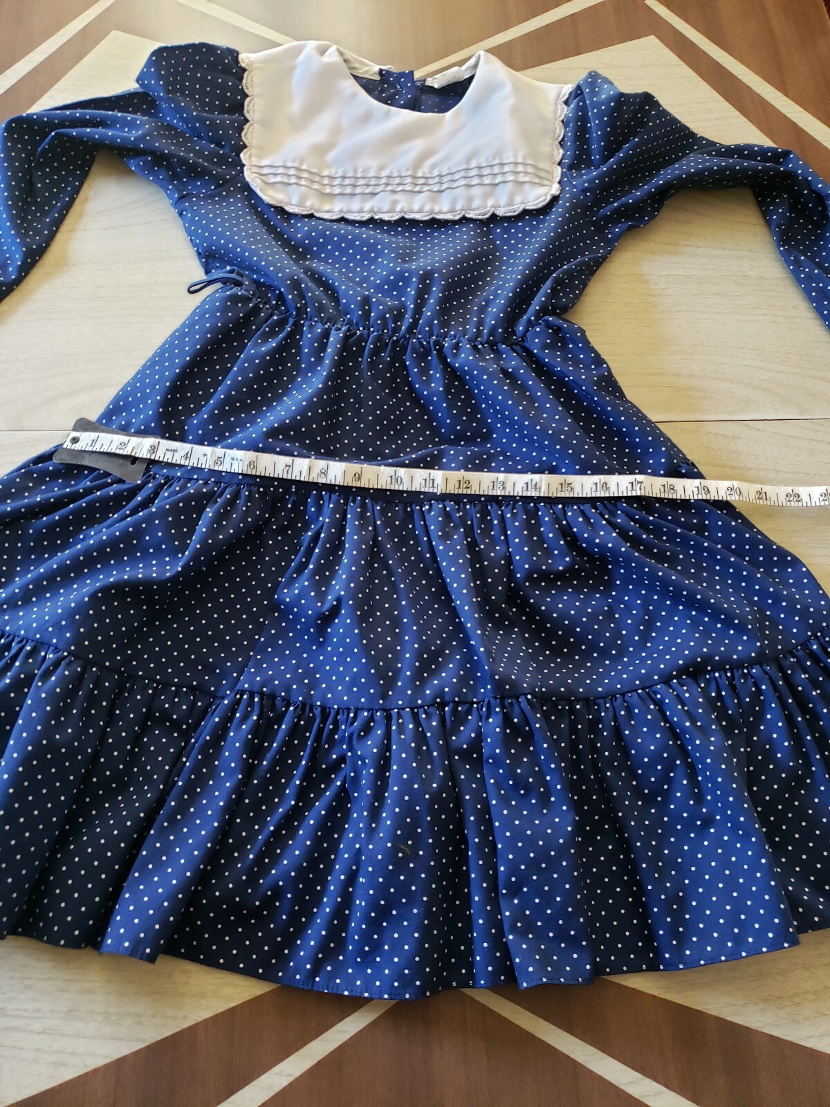 1970’s or 80’s women or children’s Miss Quality Mod vintage dress size sm. 14