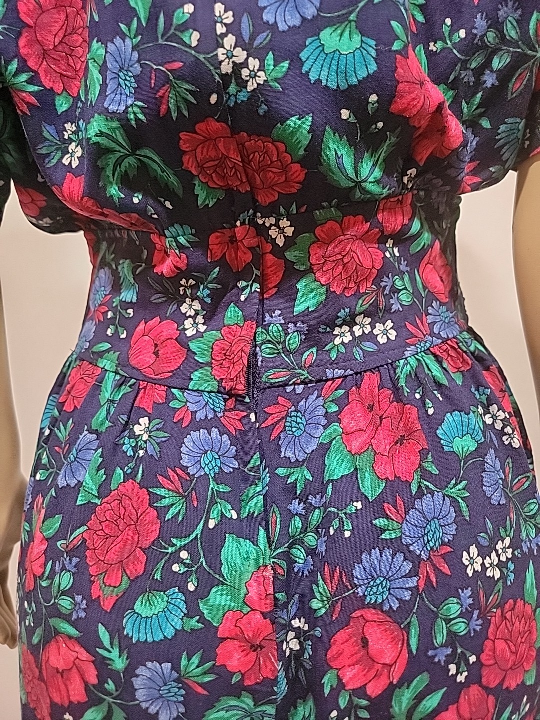 Ms. Choice Women’s Fits Modern Size S Floral Jumpsuit Vintage 90’s #1